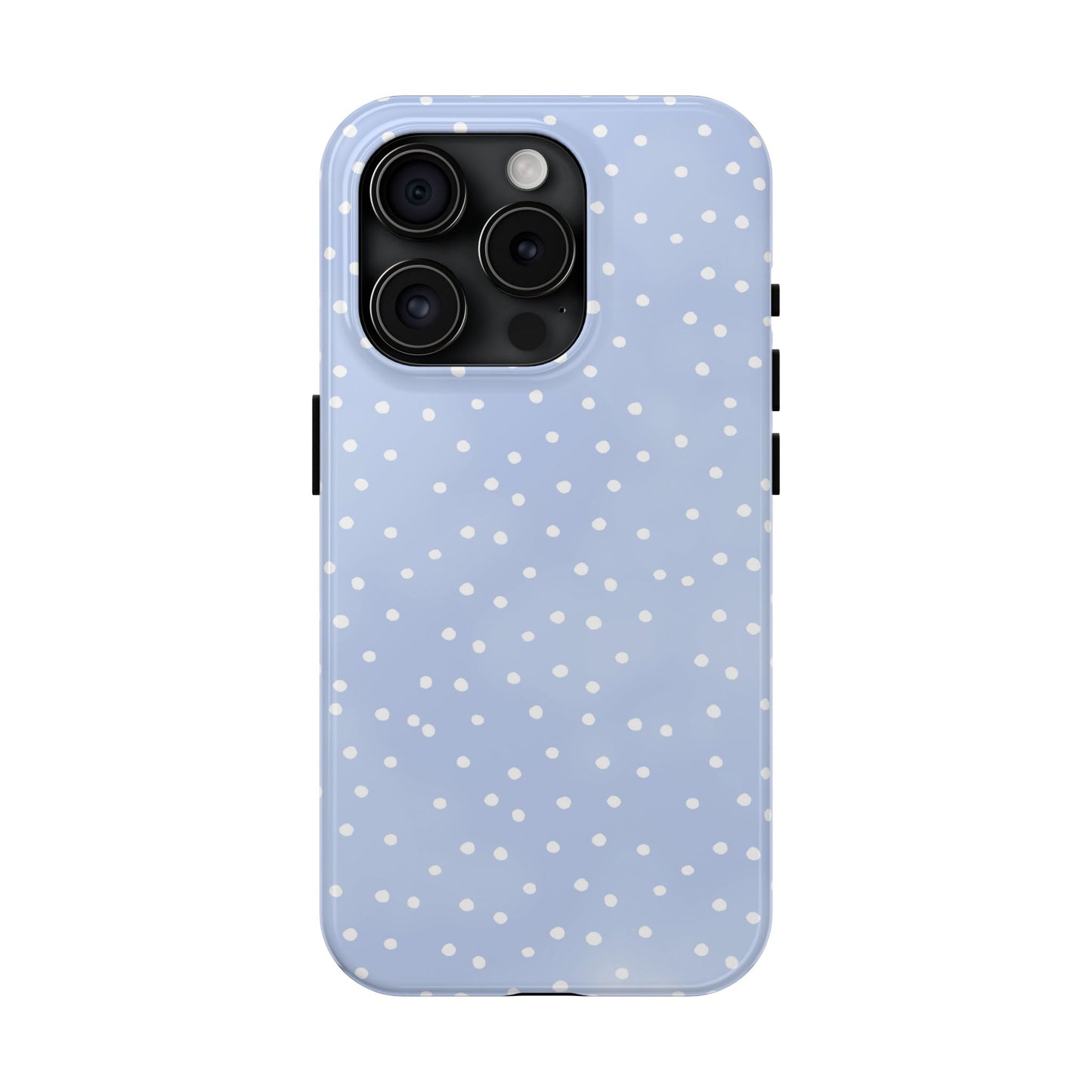 Petite Dots Blue / White Phone Case