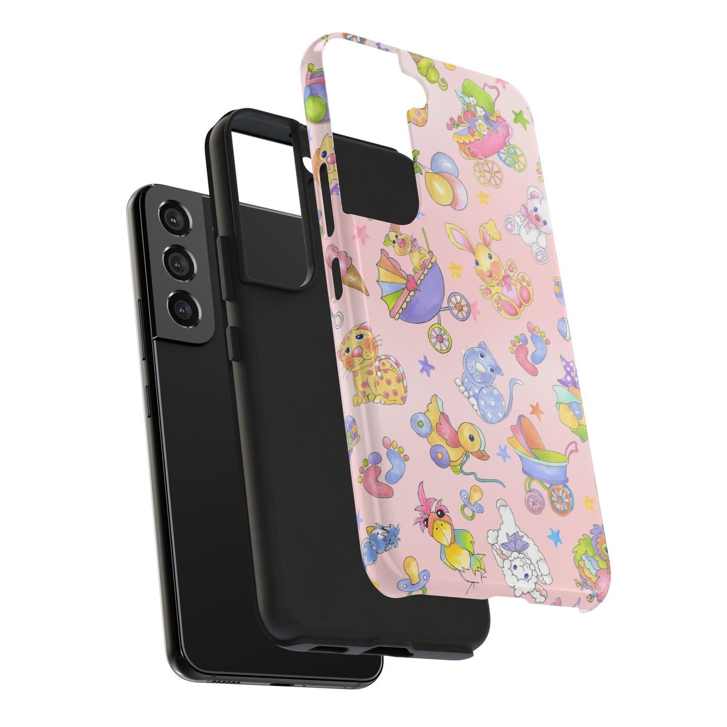 Busy Baby Pink Phone Case