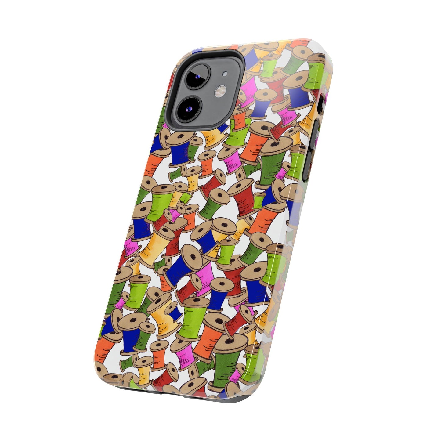 Spoolopoly White Phone Case