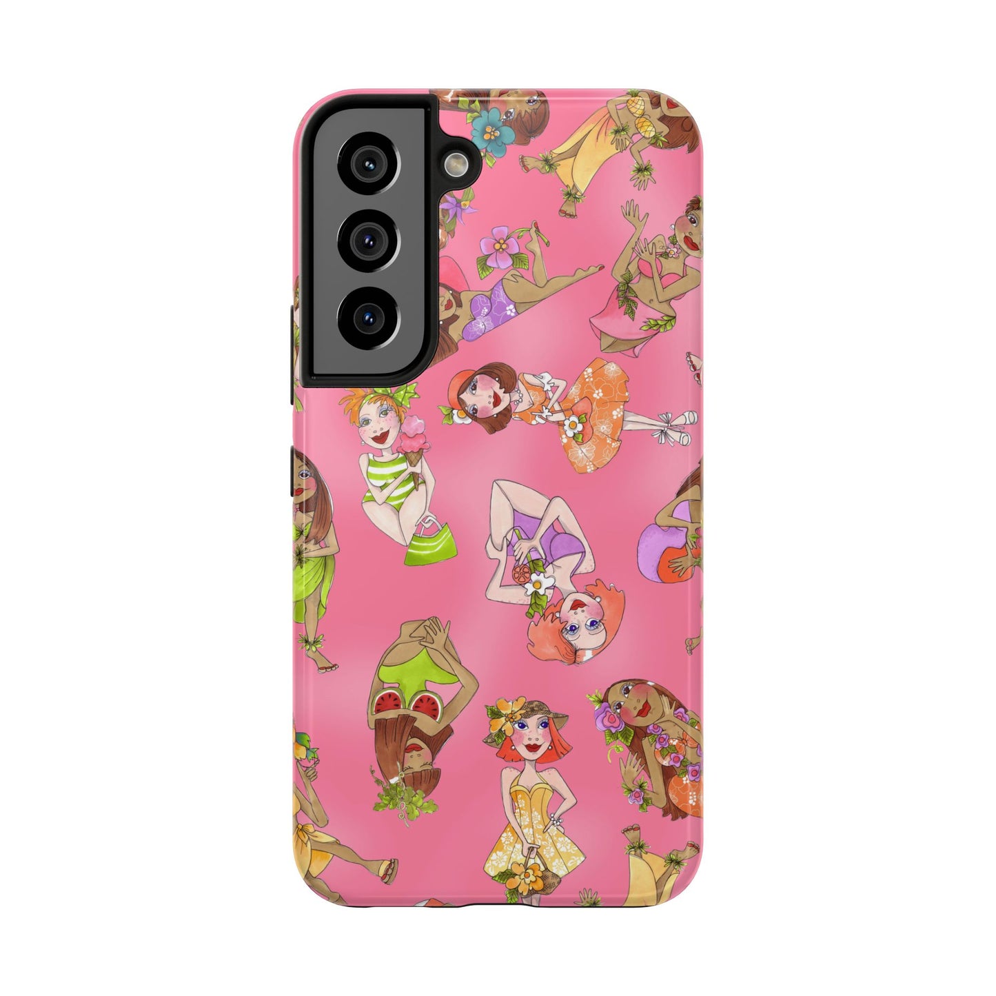 Island Toss Pink Phone Case
