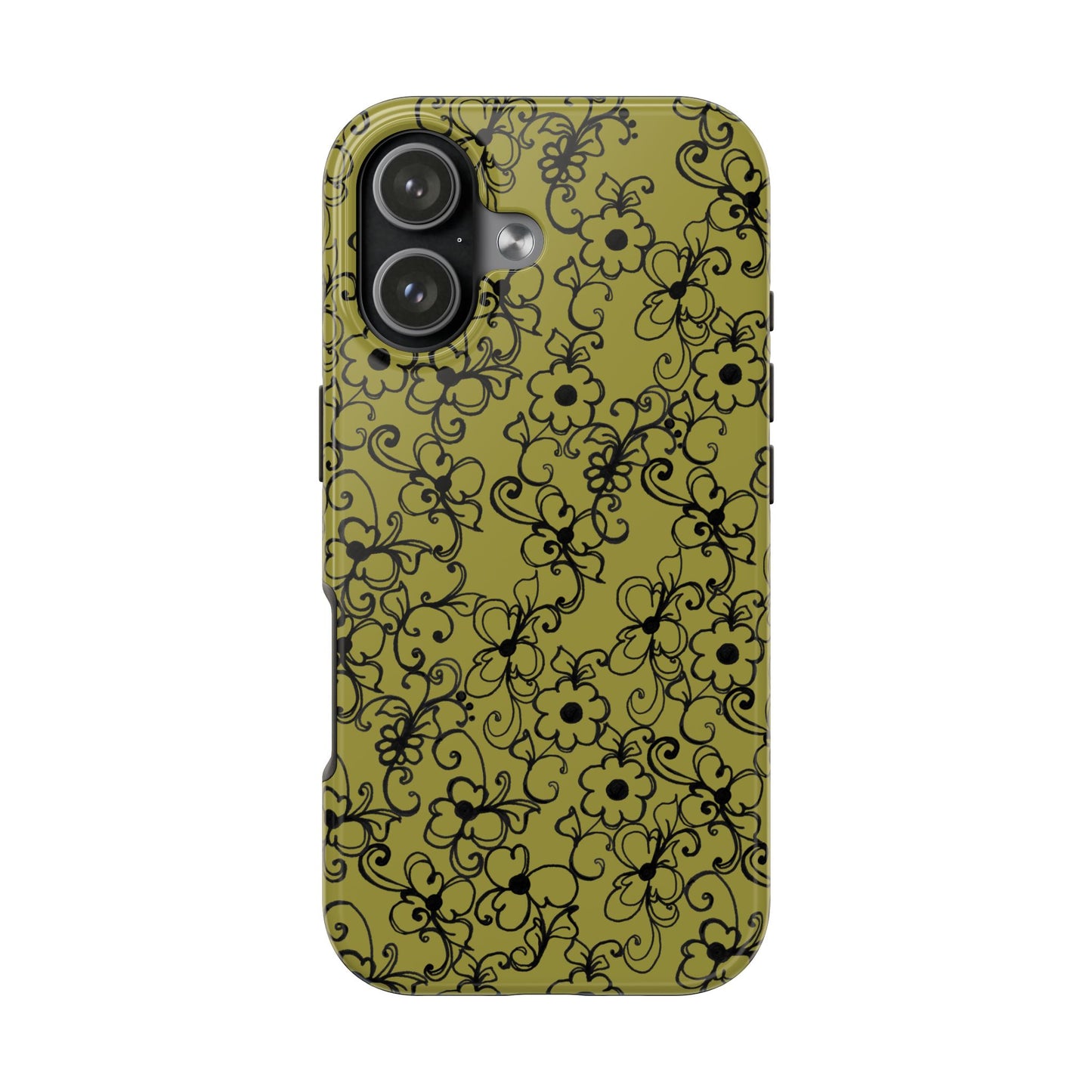 Daisy Jungle Green Phone Case