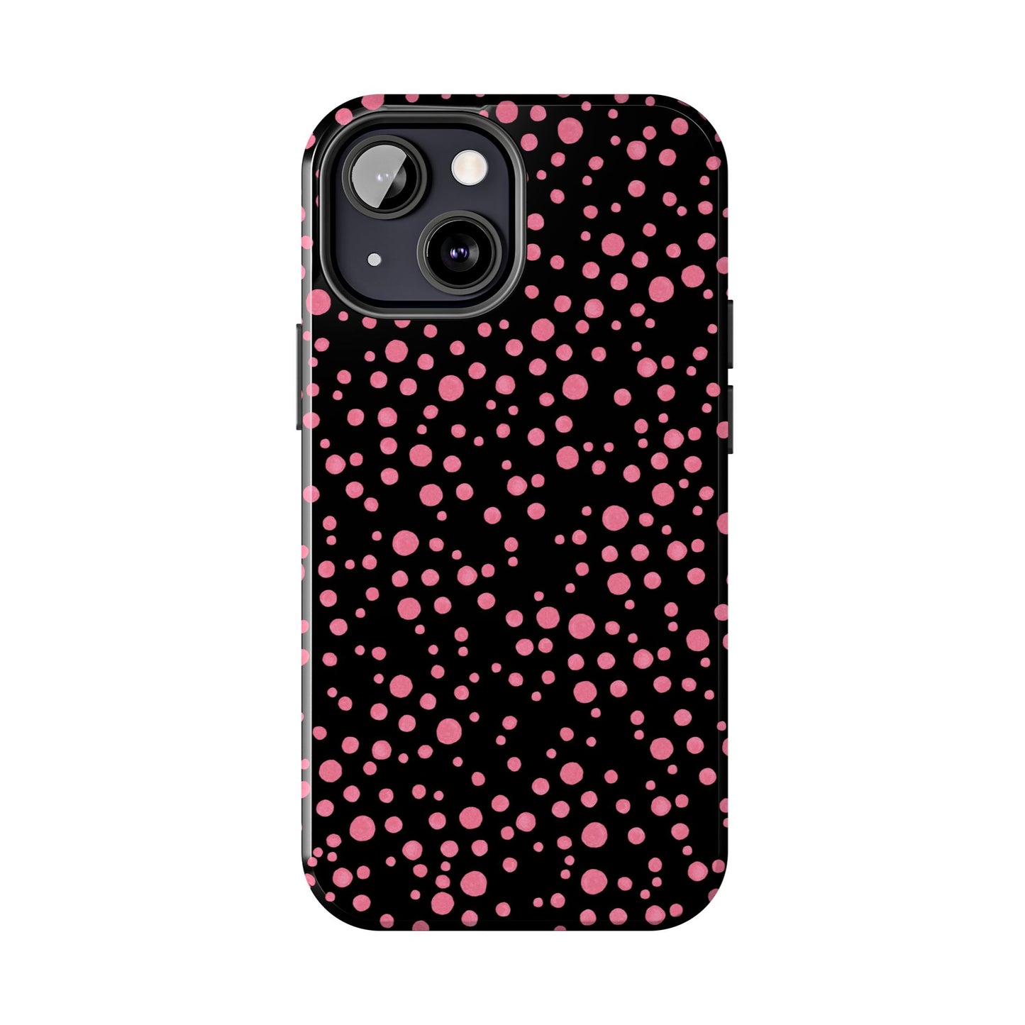Balloon Dots Black / Pink Phone Case