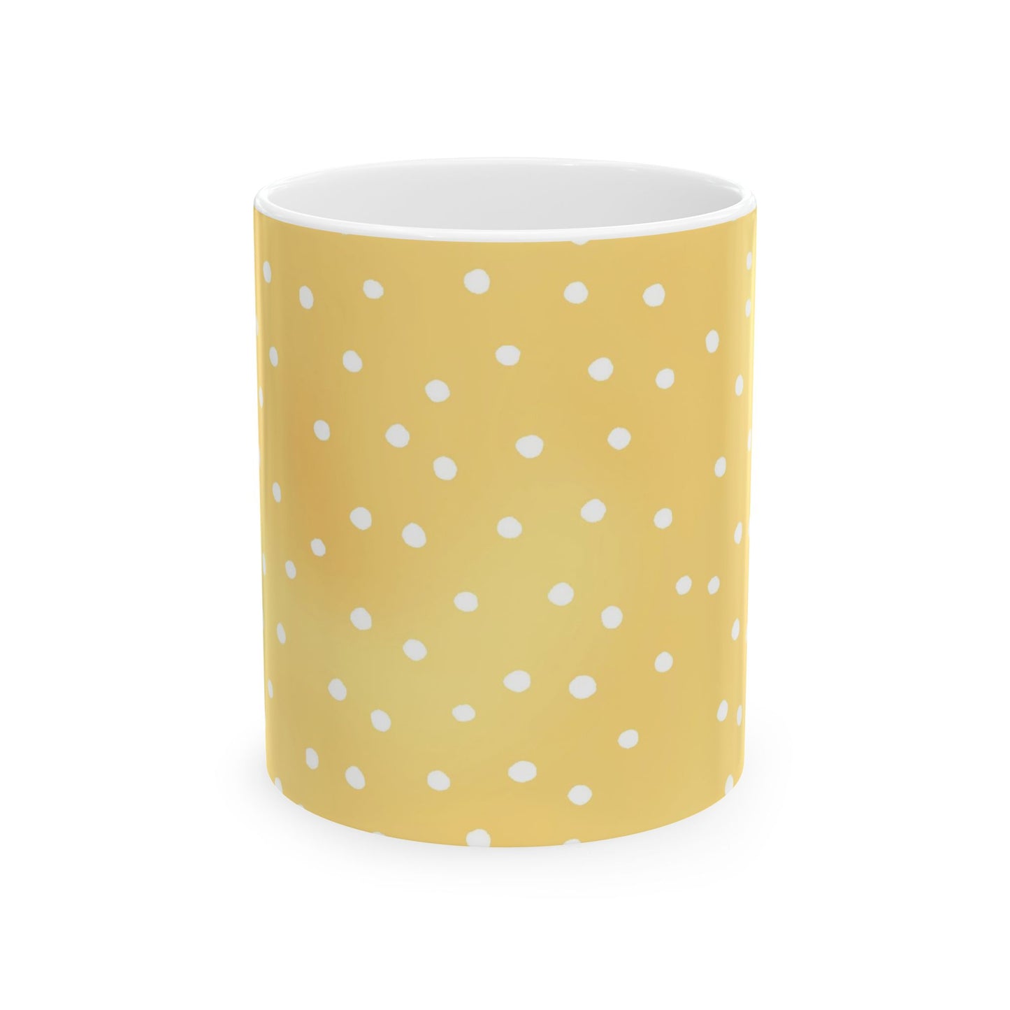 Dinky Dots Sunshine / White Cup