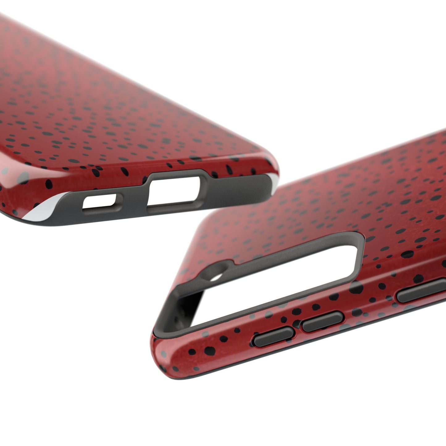 Pepper Dots Red / Black Phone Case
