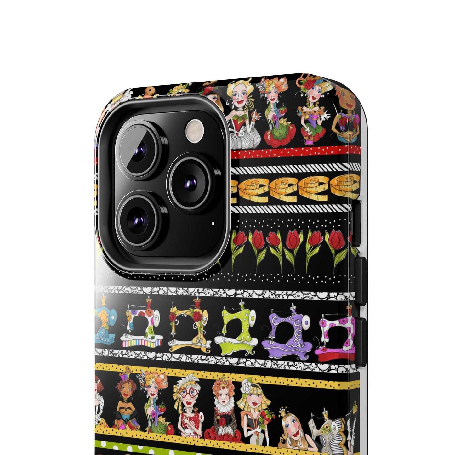 Curious Border Black Phone Case