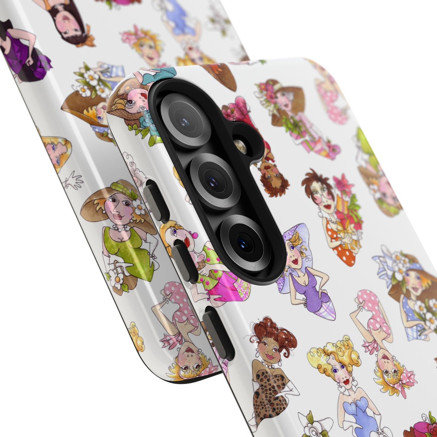 Fast Women Tossed White Phone Case