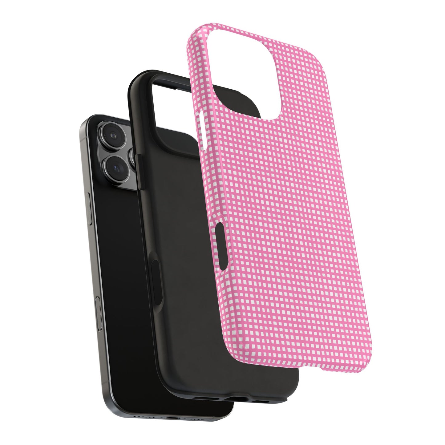 Chipper Check Pink Phone Case