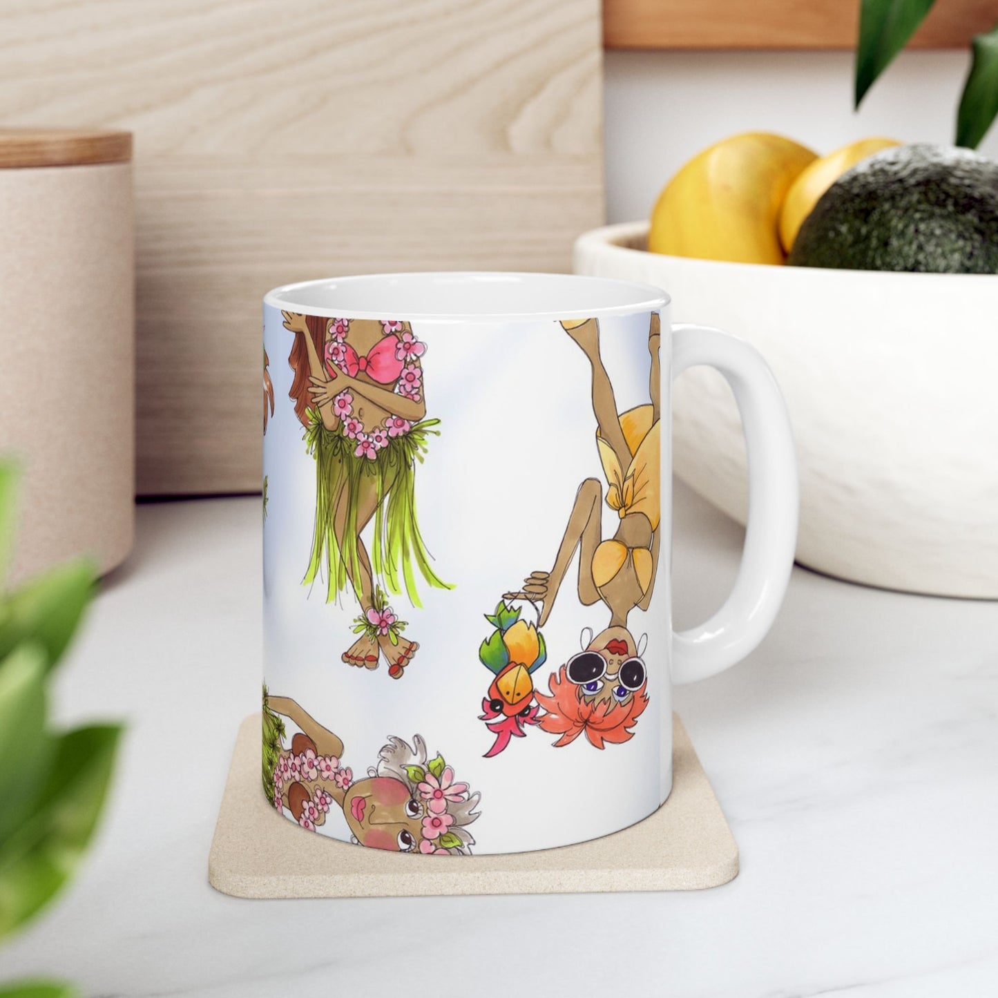 Island Toss Blue Sky Cup