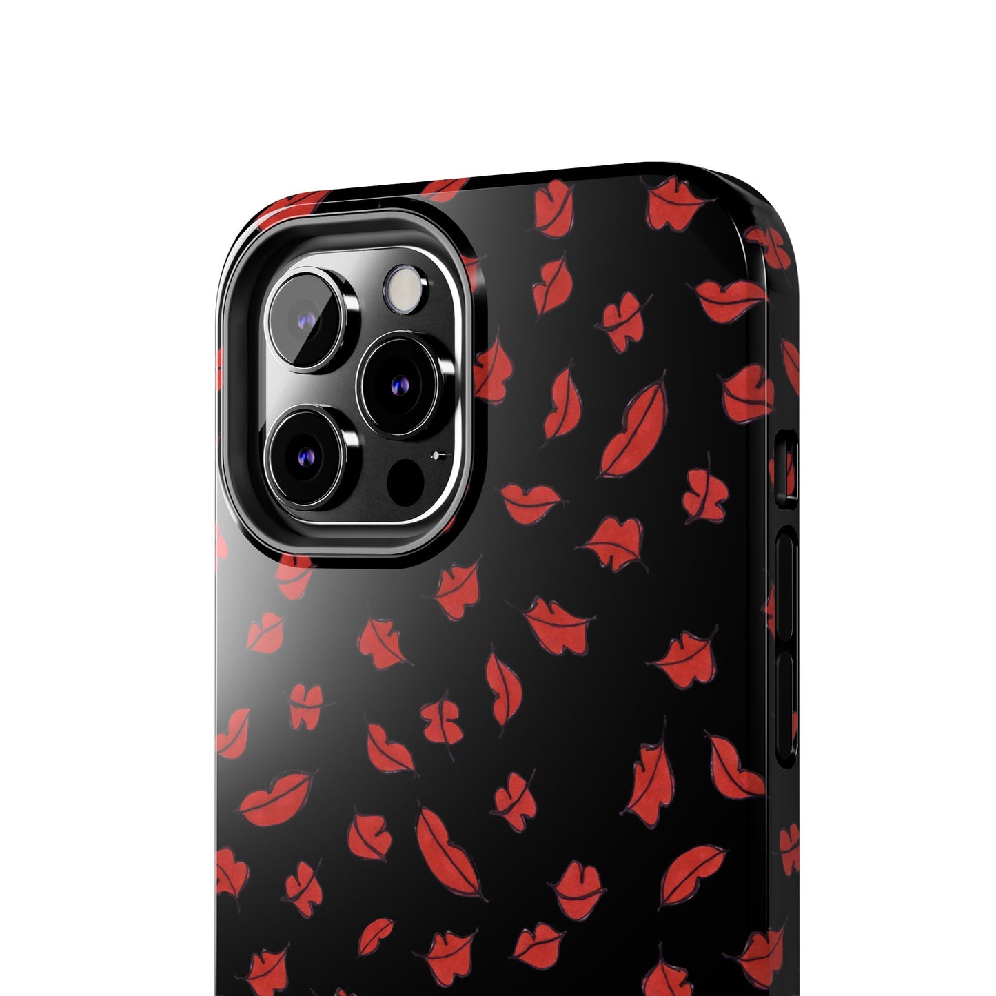 Autumn Lips Black Phone Case
