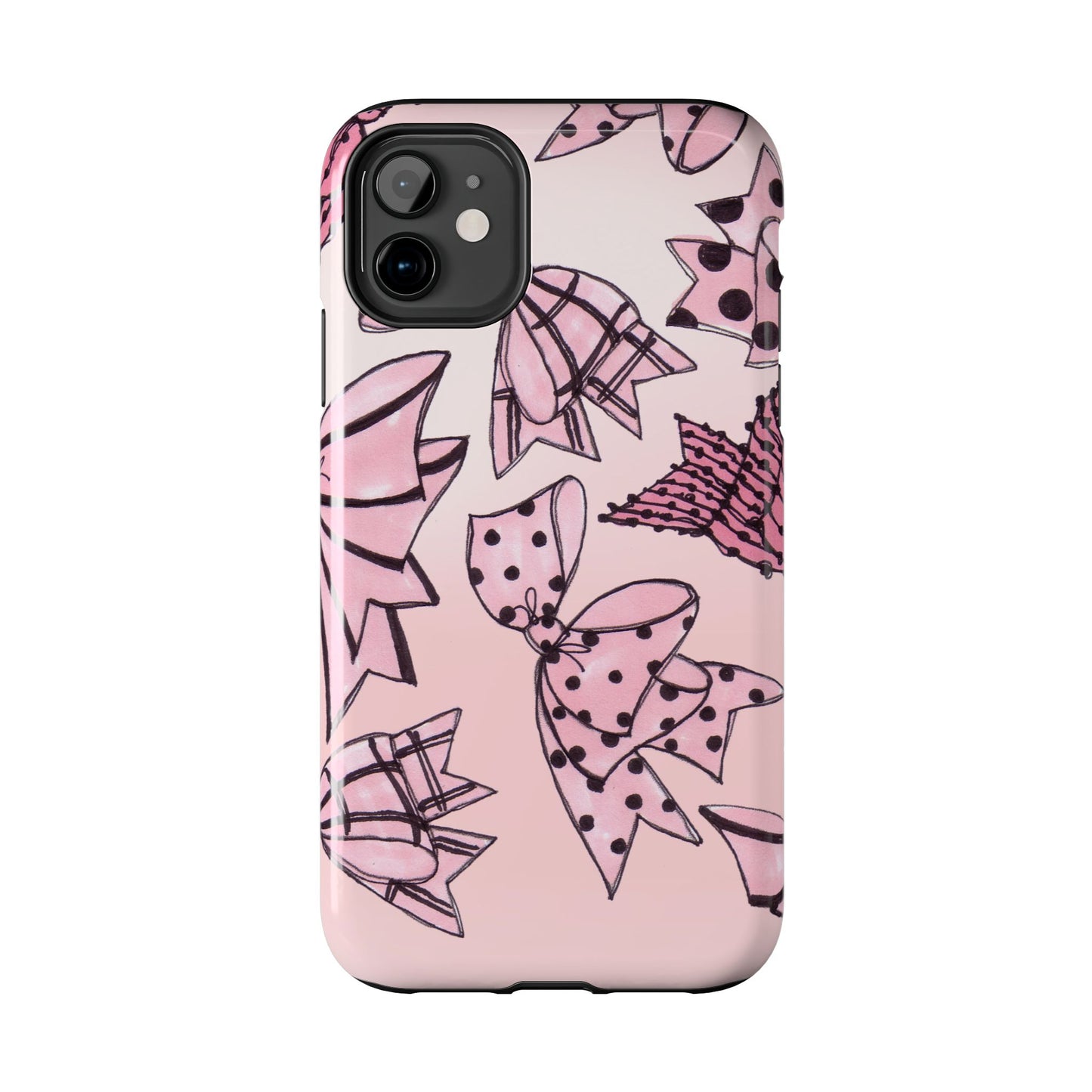 Cat Bows Pink Phone Case