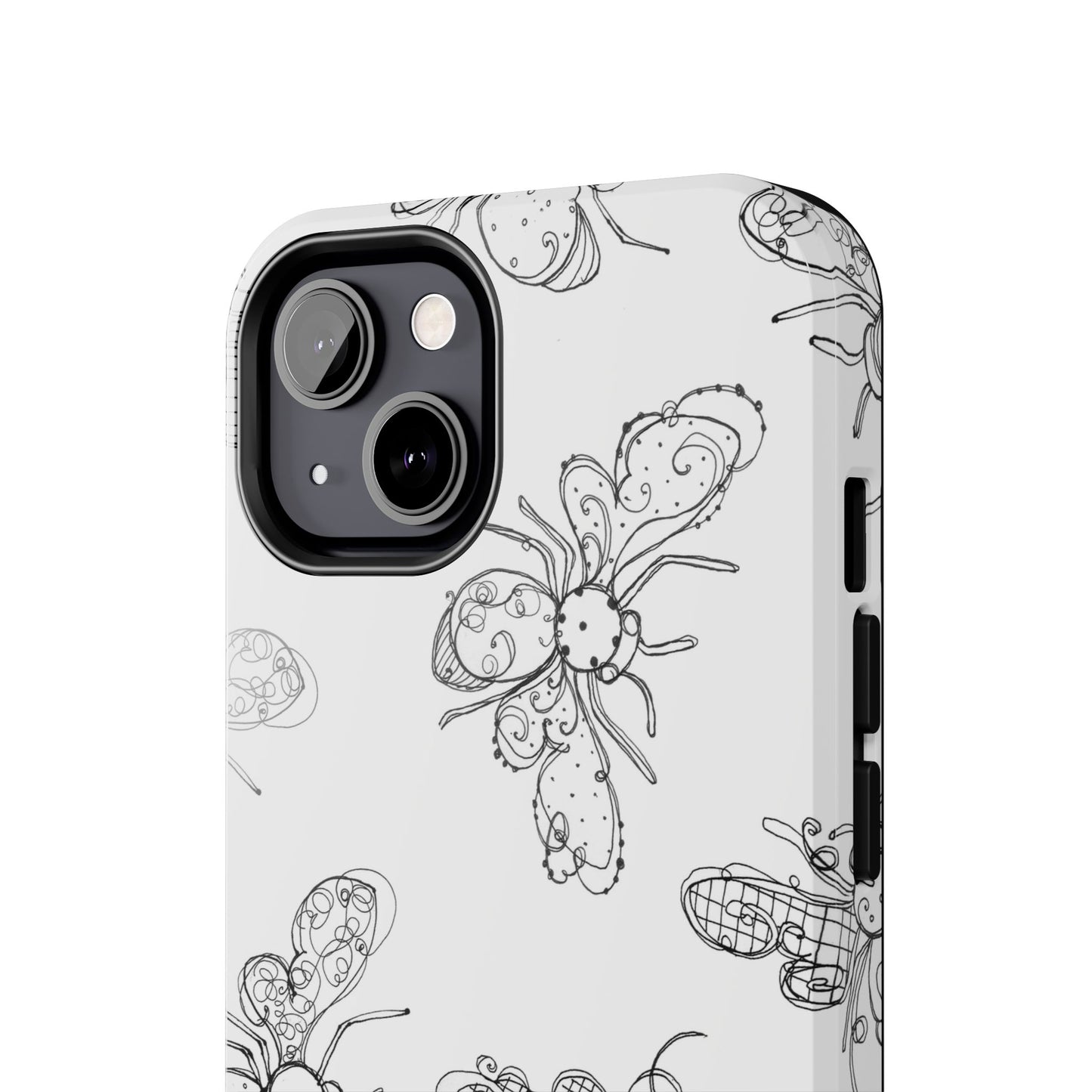 Busy Bees White Phone Case