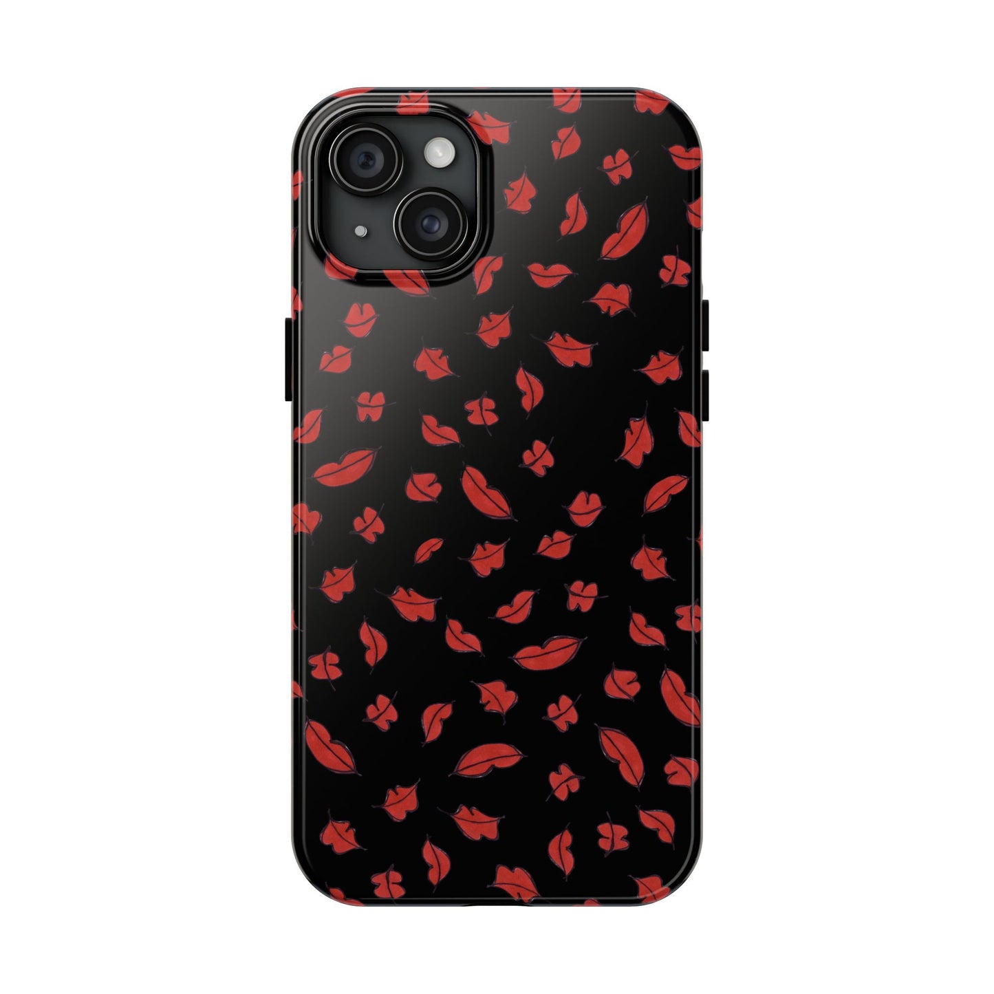 Autumn Lips Black Phone Case