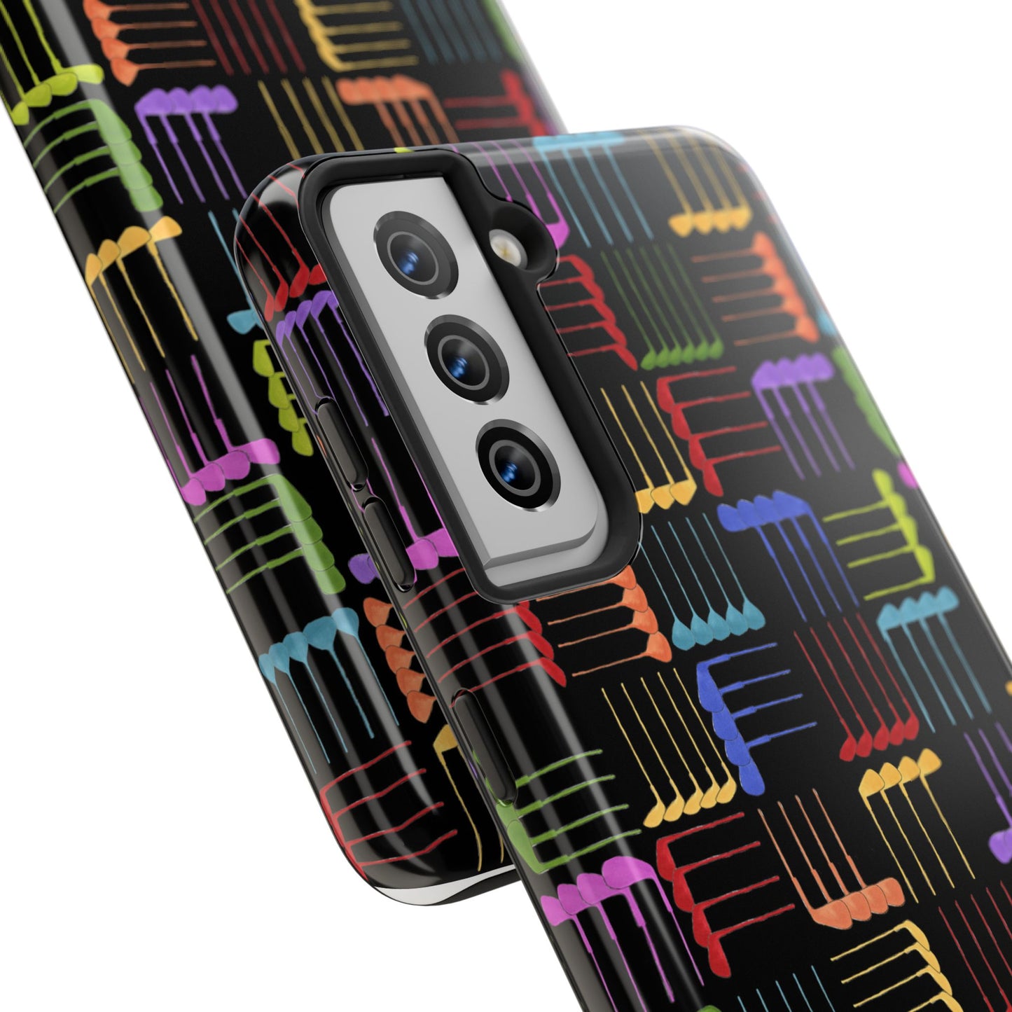 Club Weave Black Phone Case