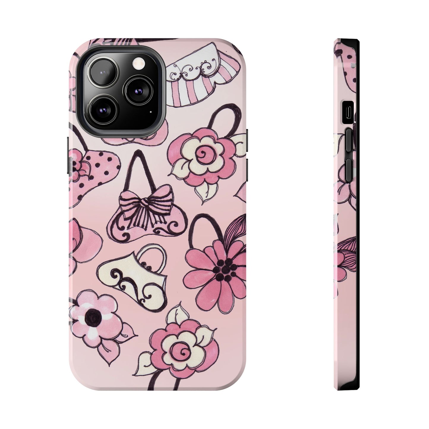Cat Bags Pink Phone Case