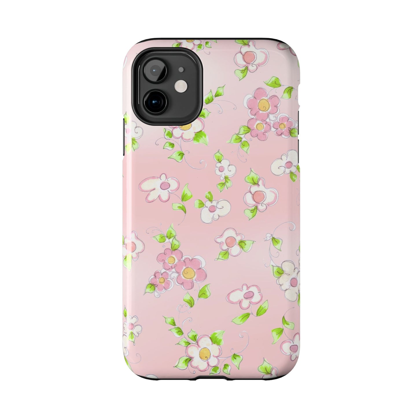 Precious Posies Pink Phone Case