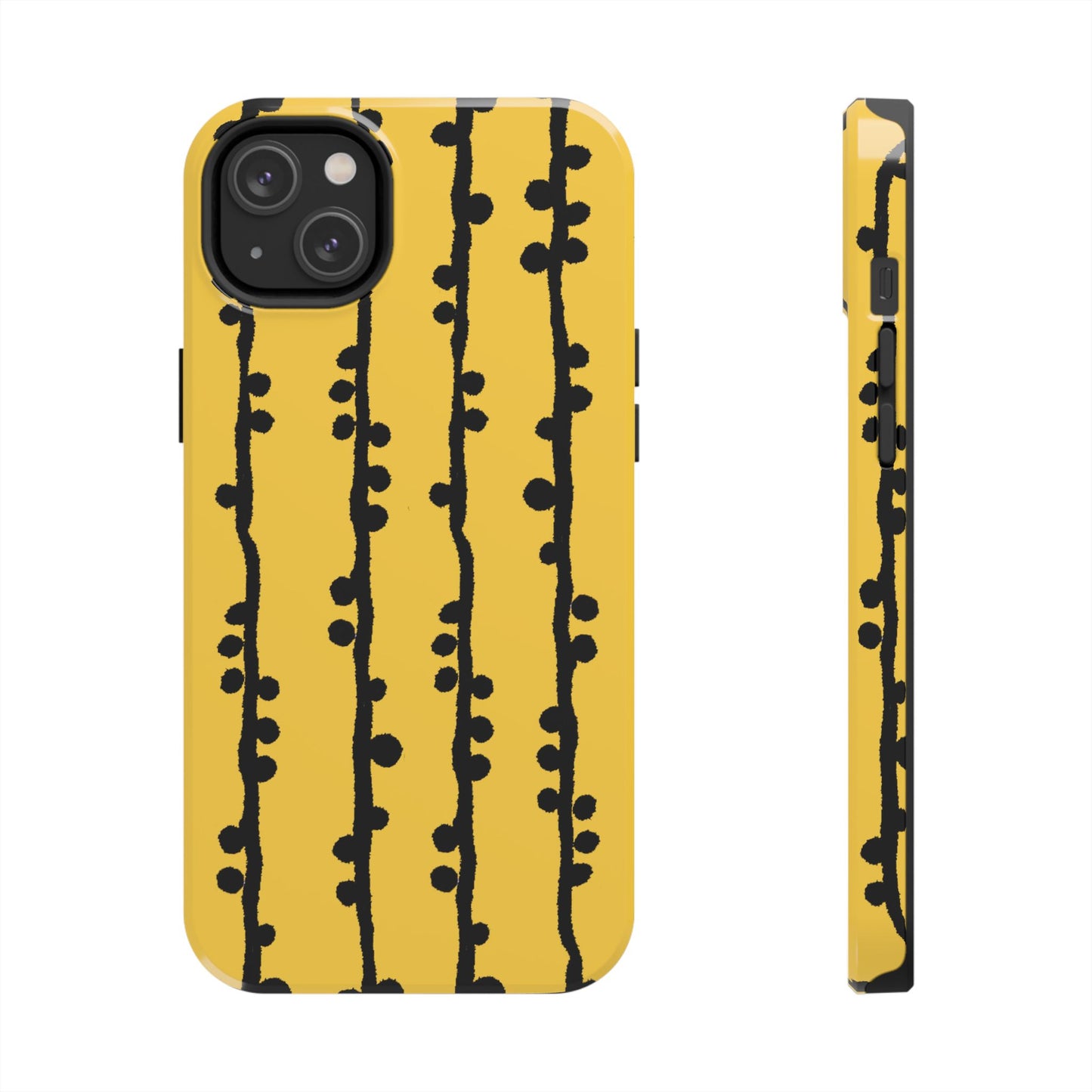Loopy Stripe Yellow Phone Case