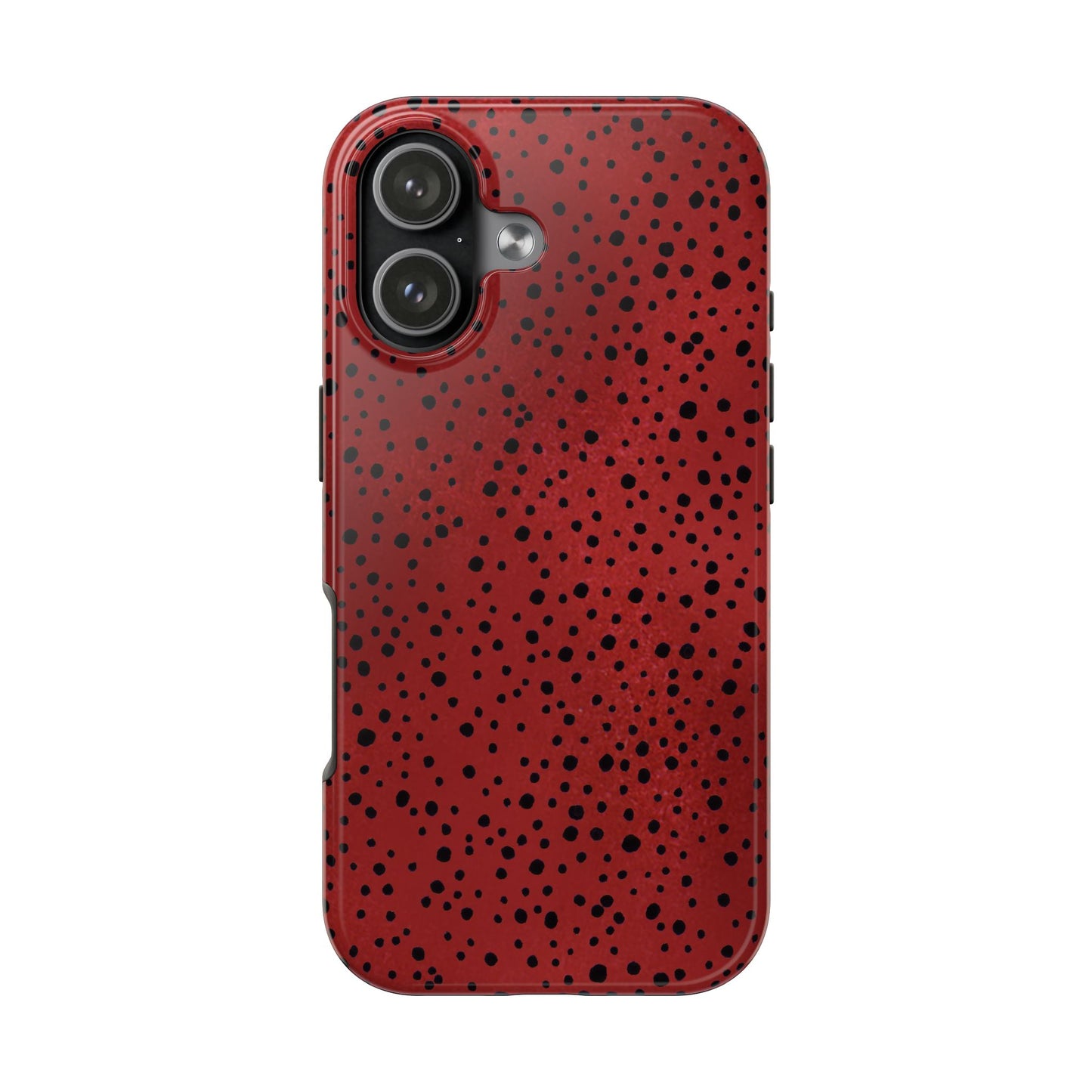 Pepper Dots Red / Black Phone Case