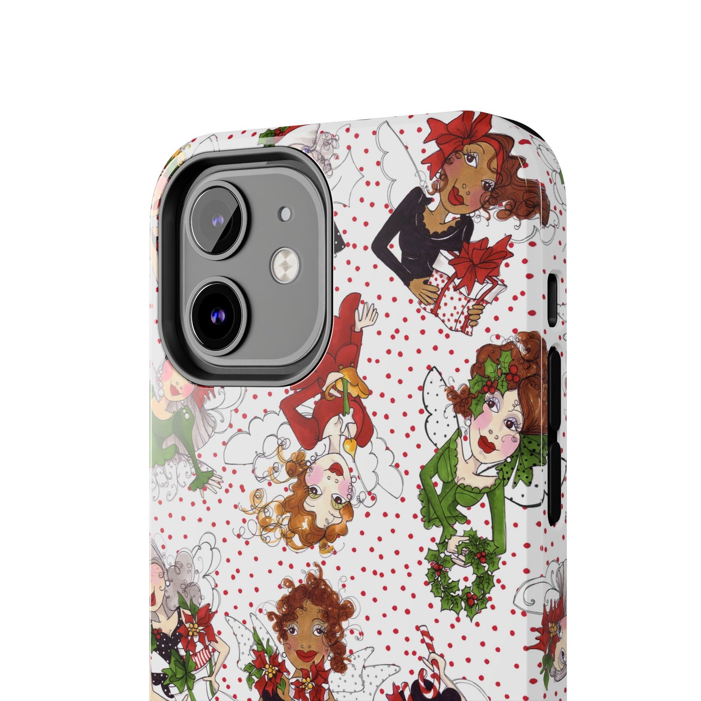 Fairy Toss White / Red Phone Case