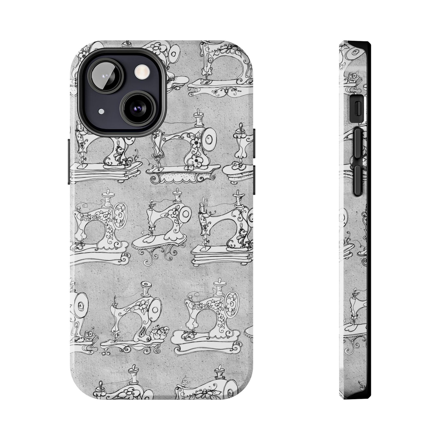 Machination Silver Phone Case