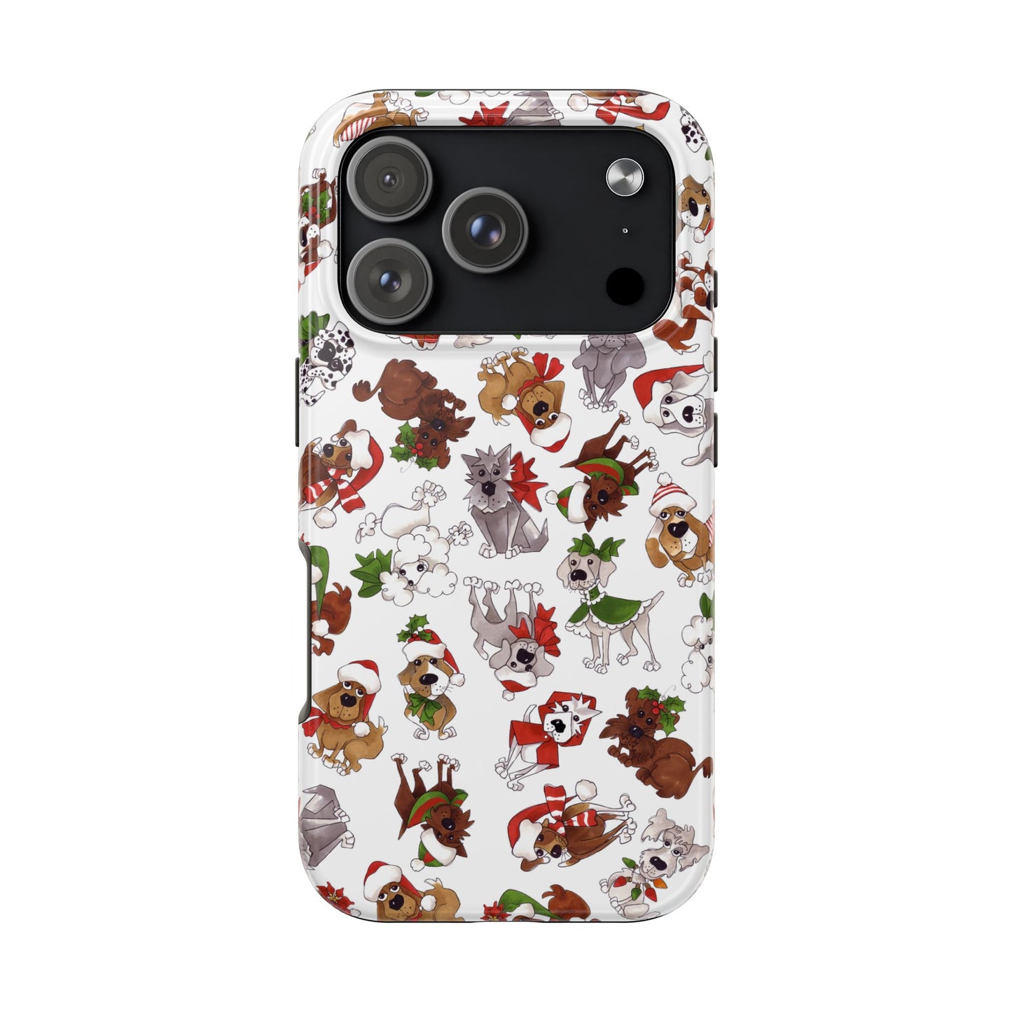 Doggie Toss White Phone Case