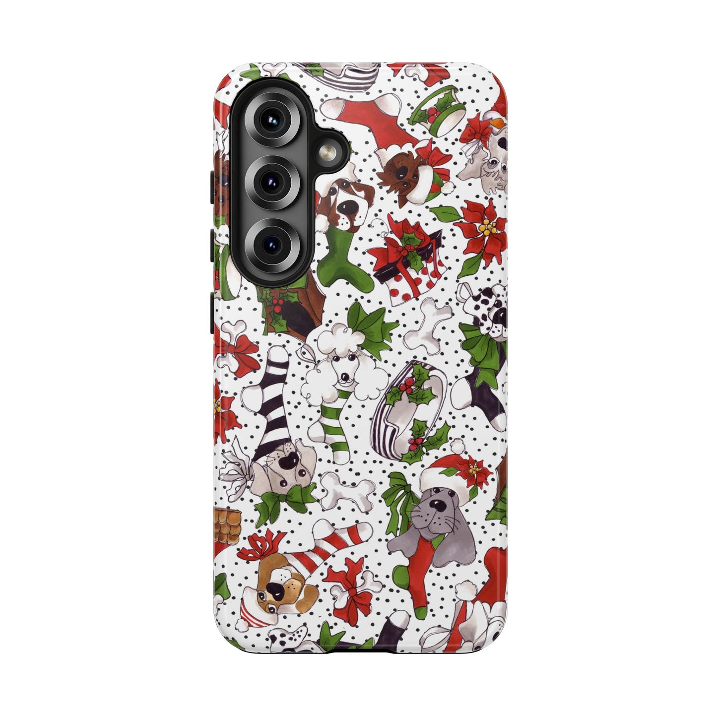 Holiday Fun Toss White Phone Case