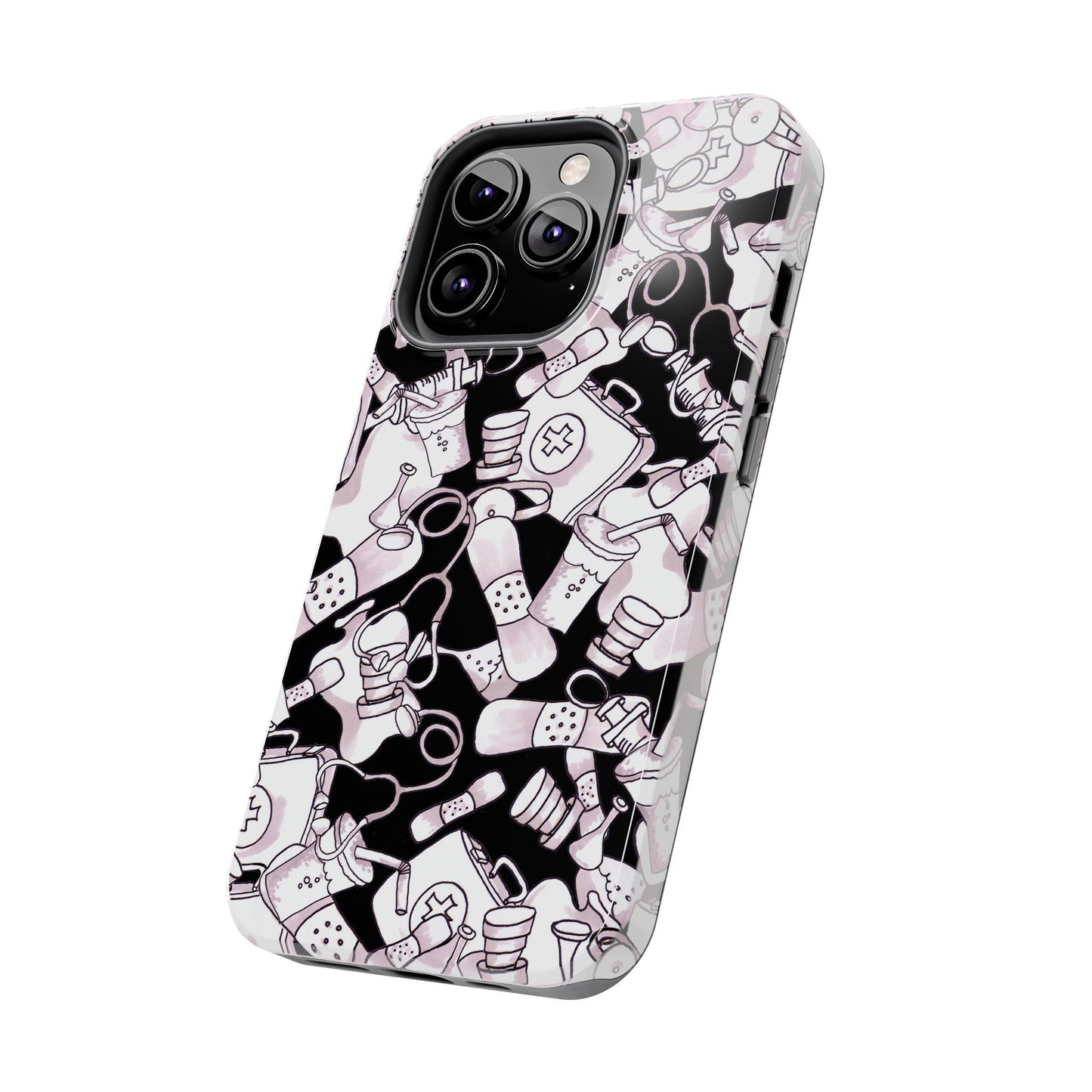 Med Stuff Black Phone Case