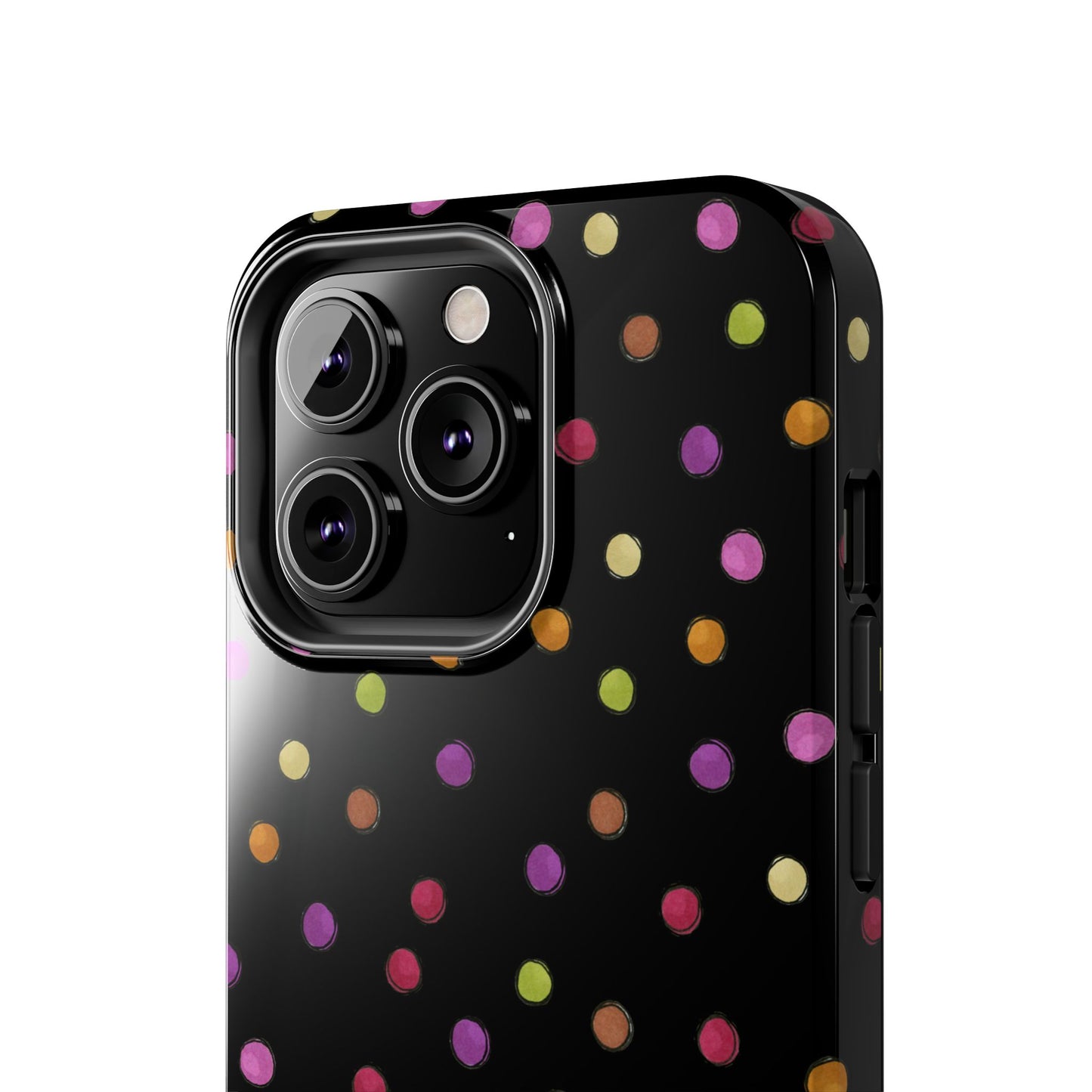 Tea Dot Black Phone Case