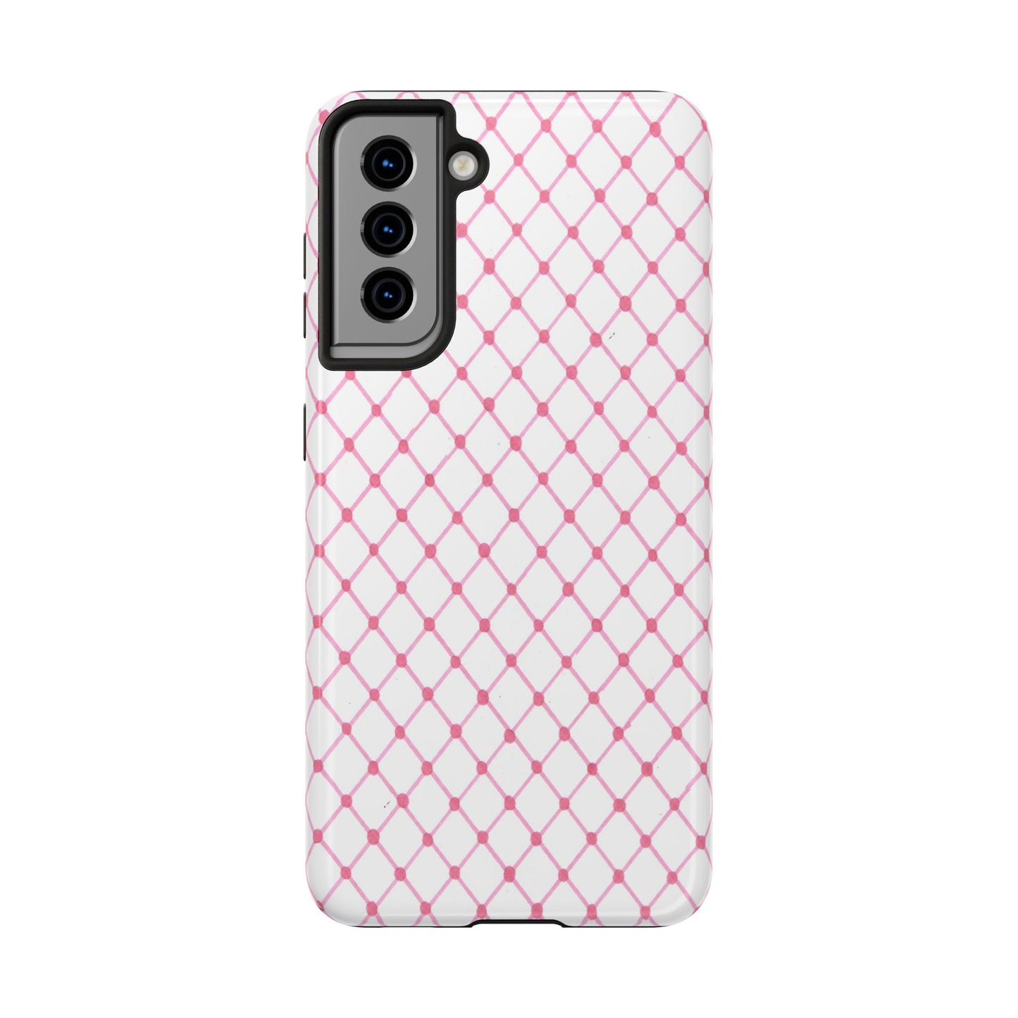 Diamond White / Pink Phone Case