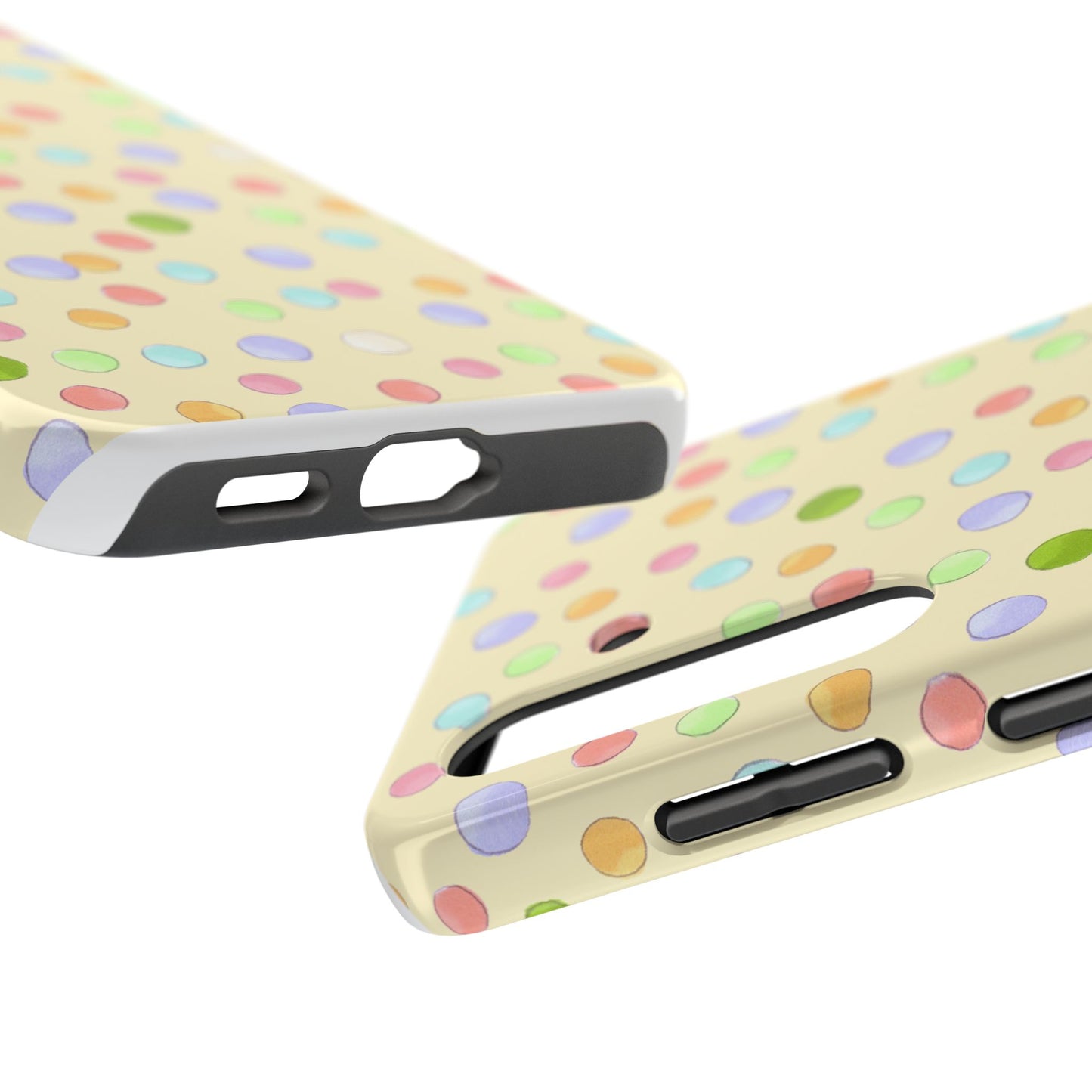 Happy Dots Yellow Phone Case