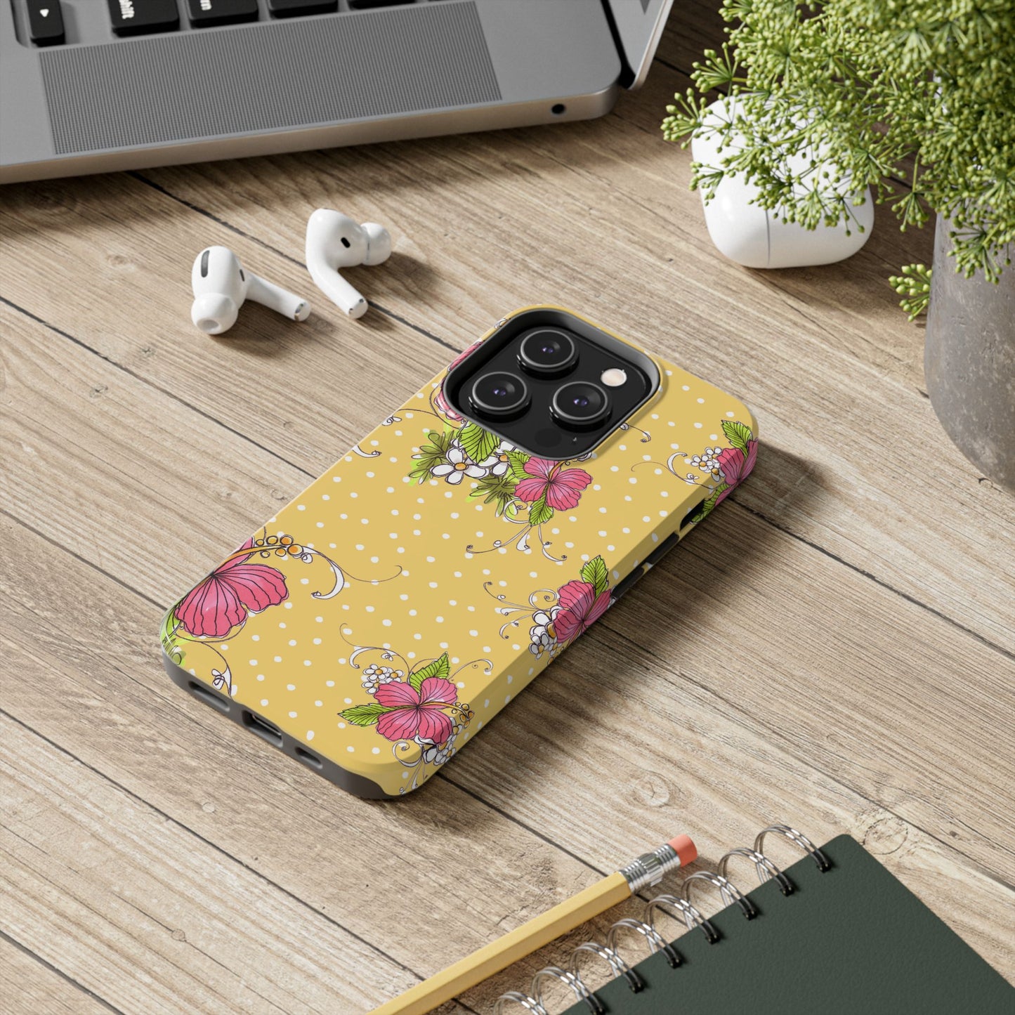 Lady Luau Yellow Phone Case