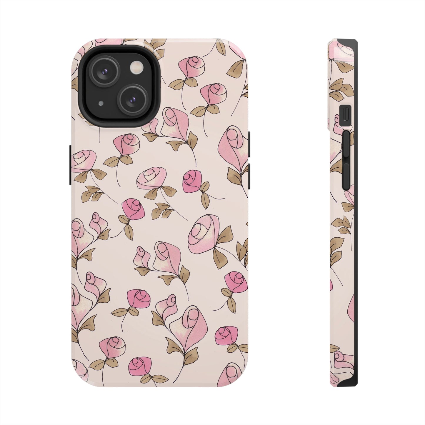 Simply Roses Pink Phone Case