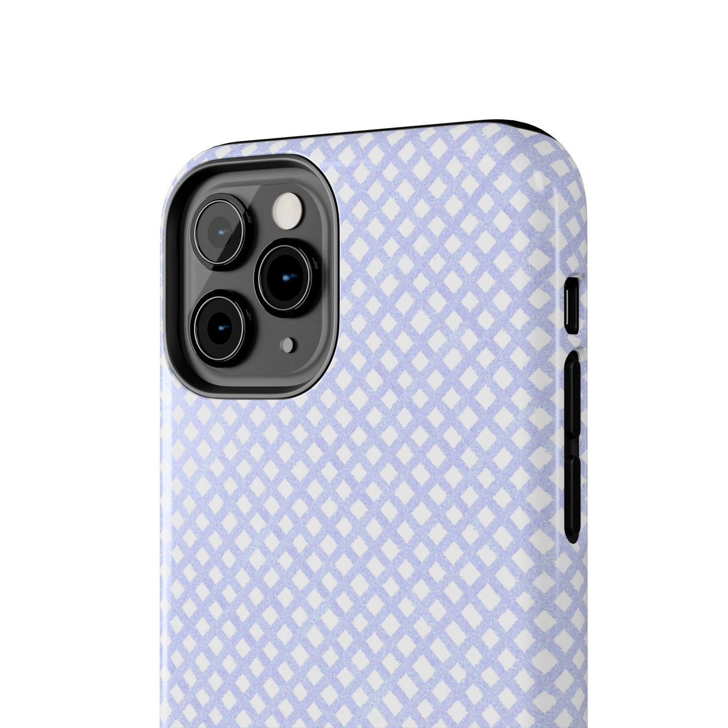 Bias Check Light Blue Phone Case