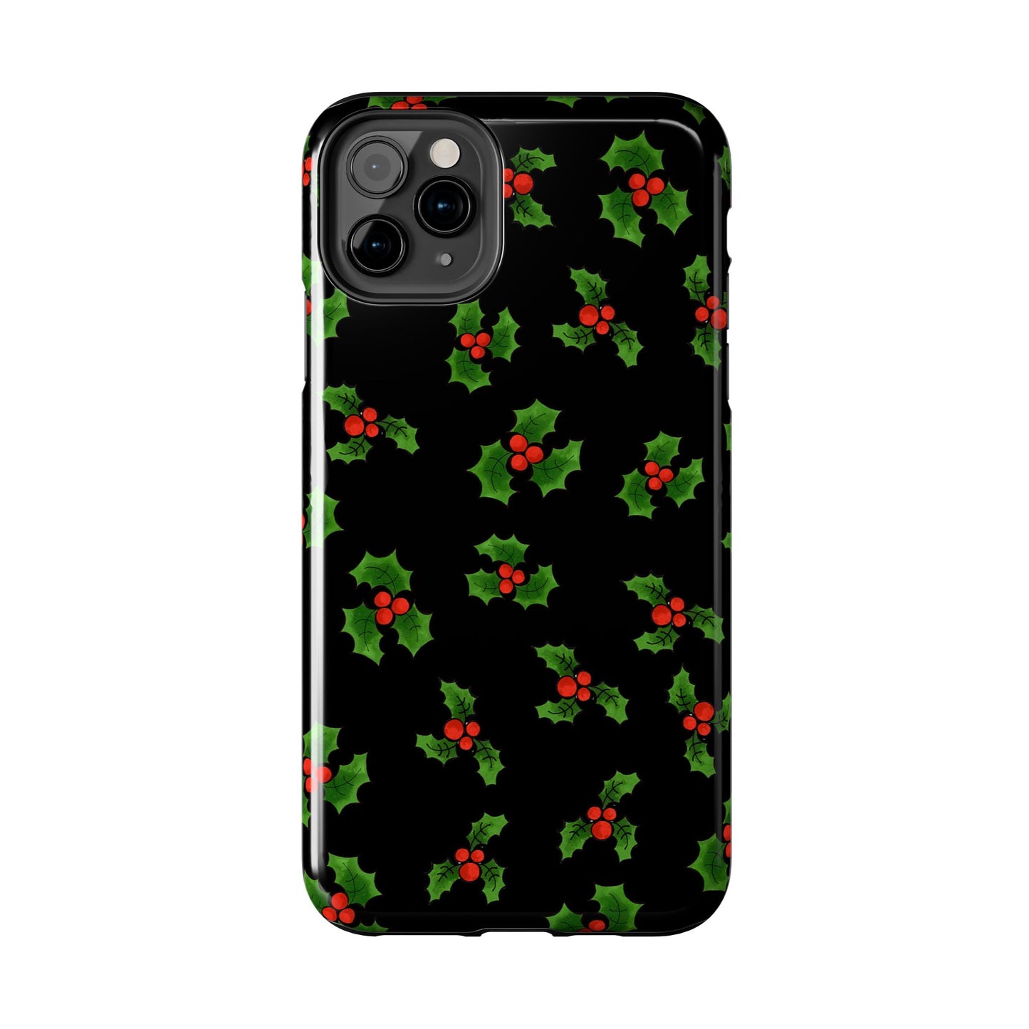 Lotsa Holly Black Phone Case