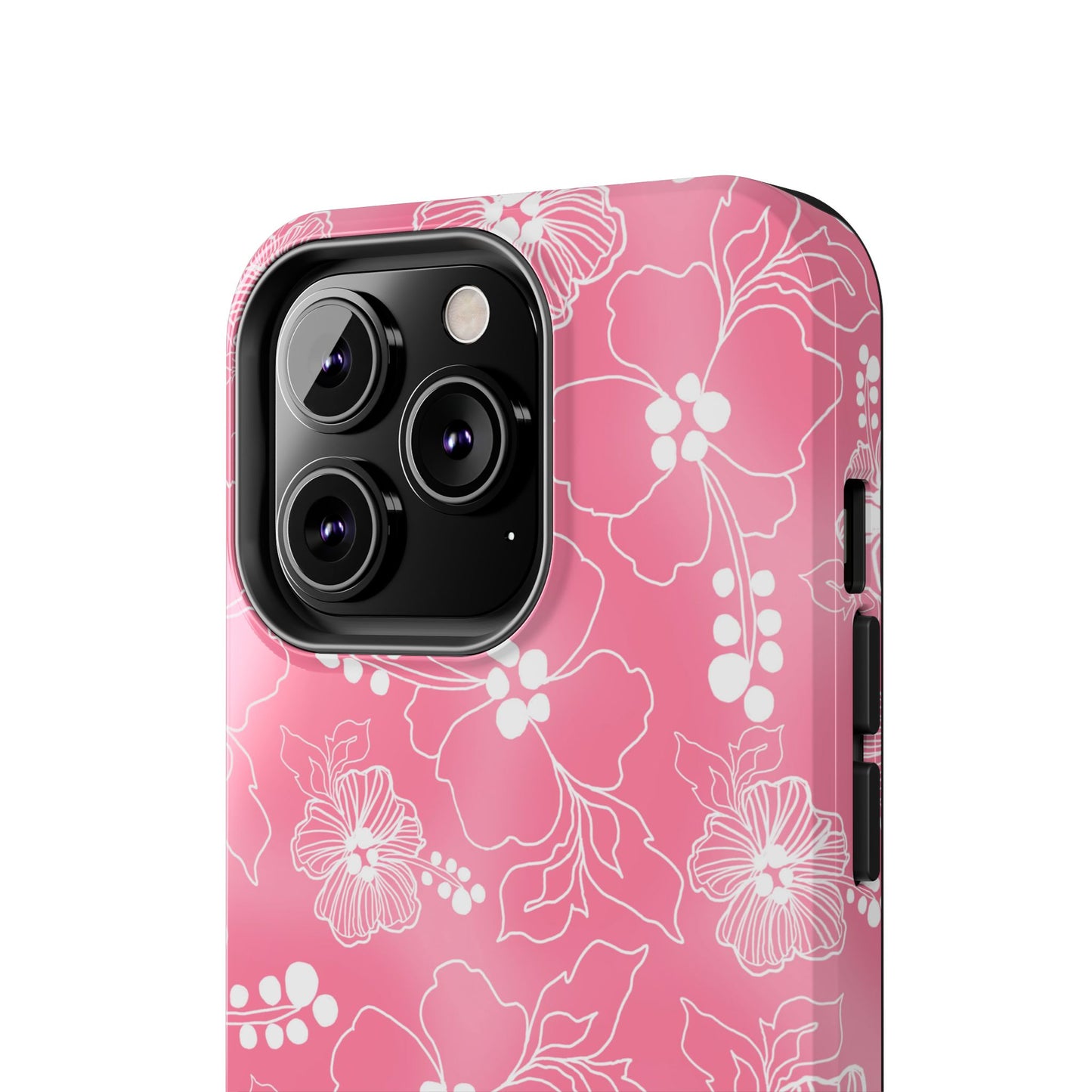 Lacey Hibiscus Pink Phone Case