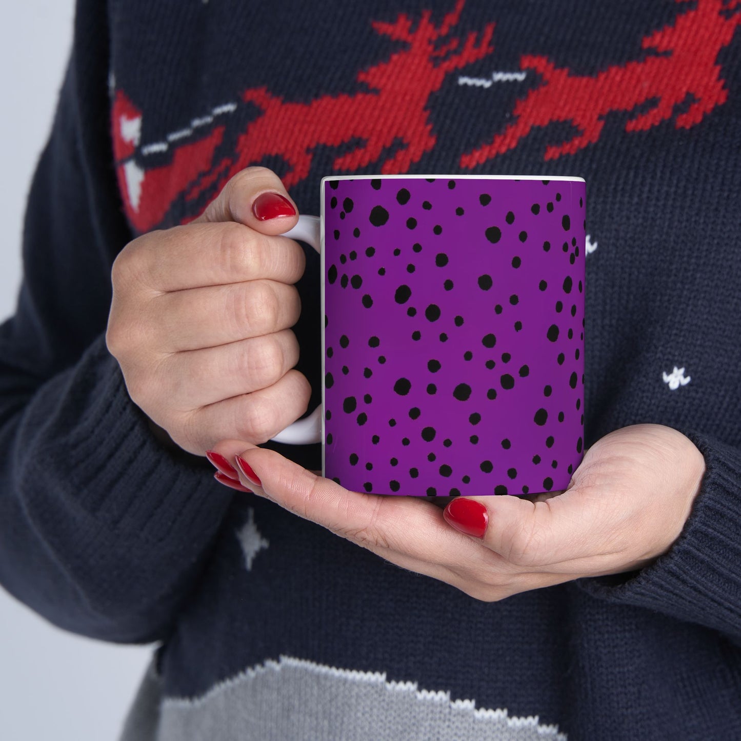 Pepper Dots Purple Cup