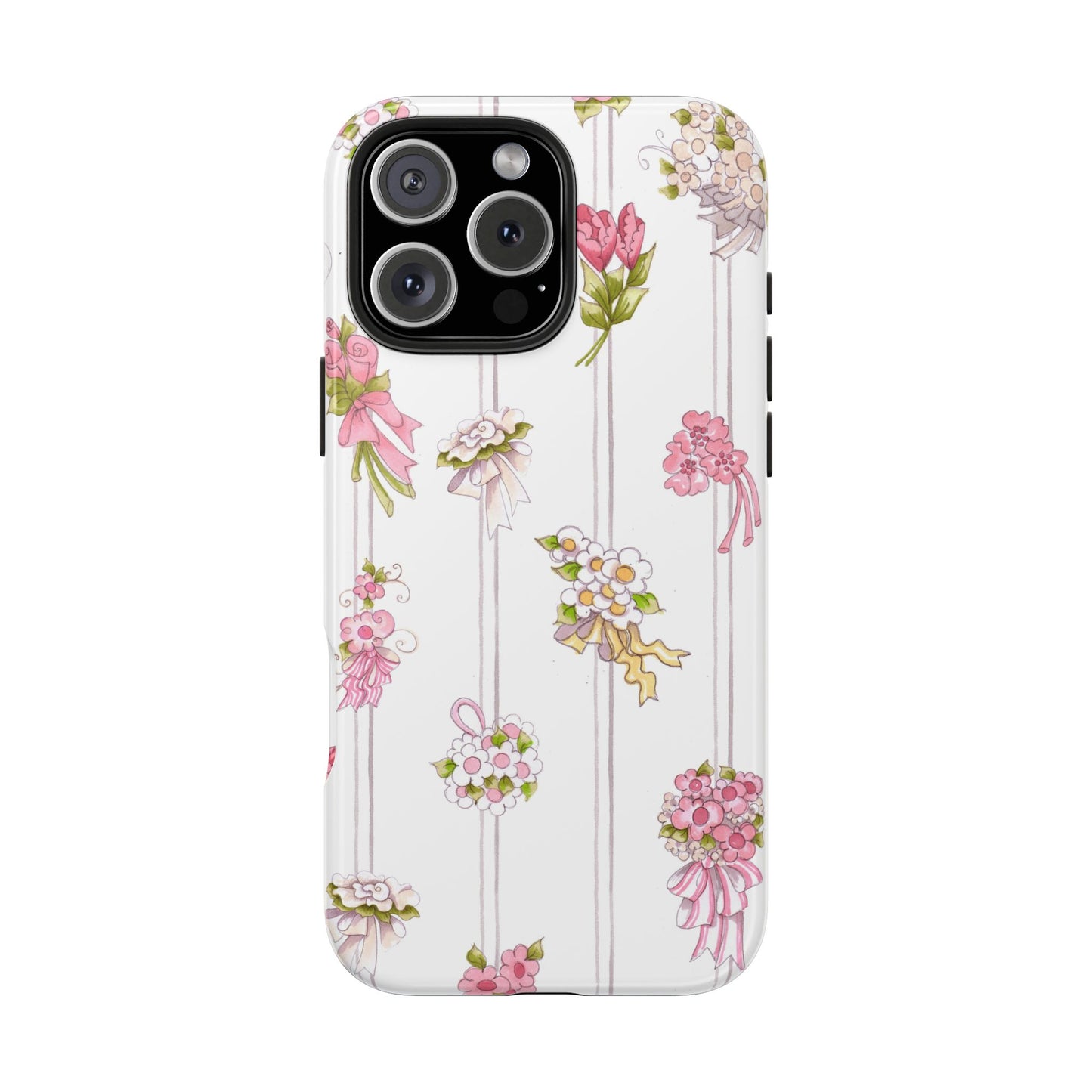 Bouquet Stripe Phone Case