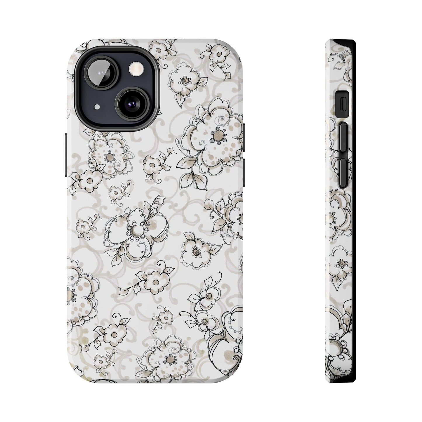 Angel Flowers Phone Case