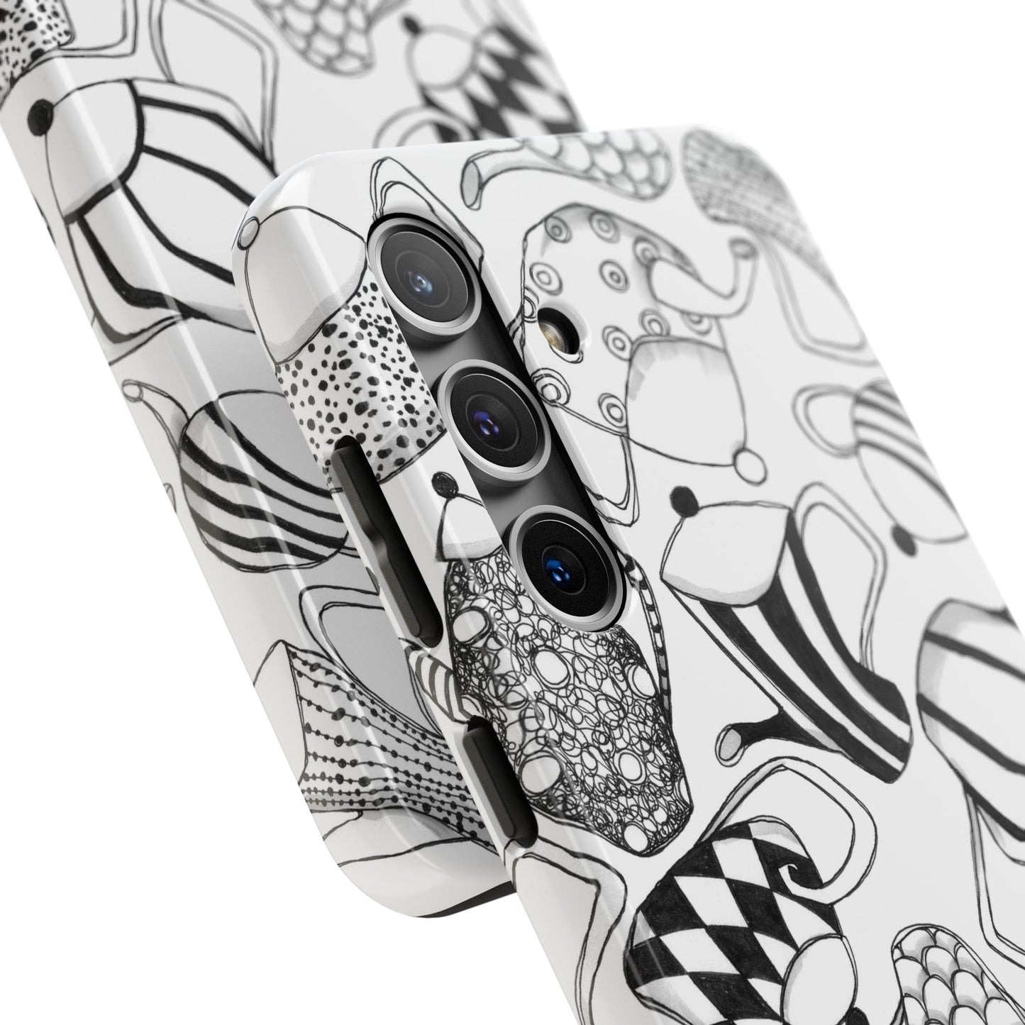 Coffee, Tea Anyone? White Phone Case