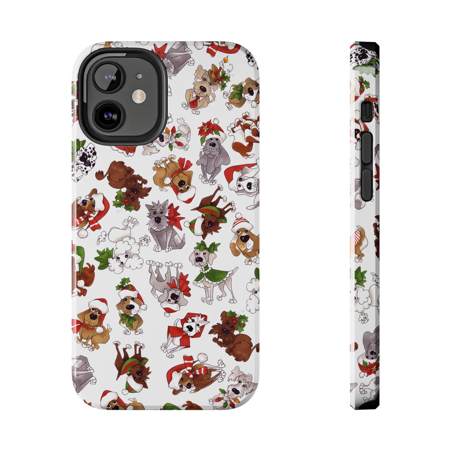 Doggie Toss White Phone Case
