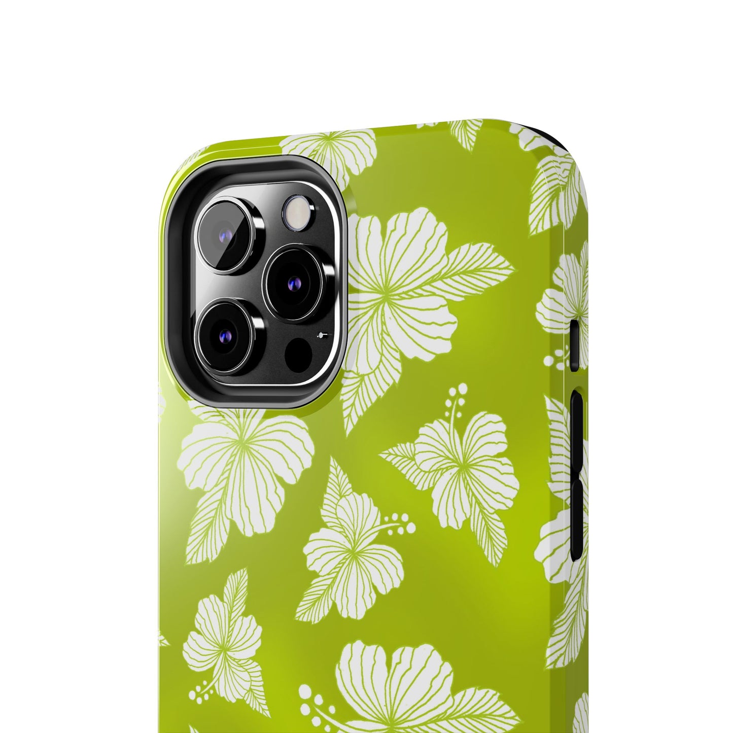 Hibiscus Green Phone Case