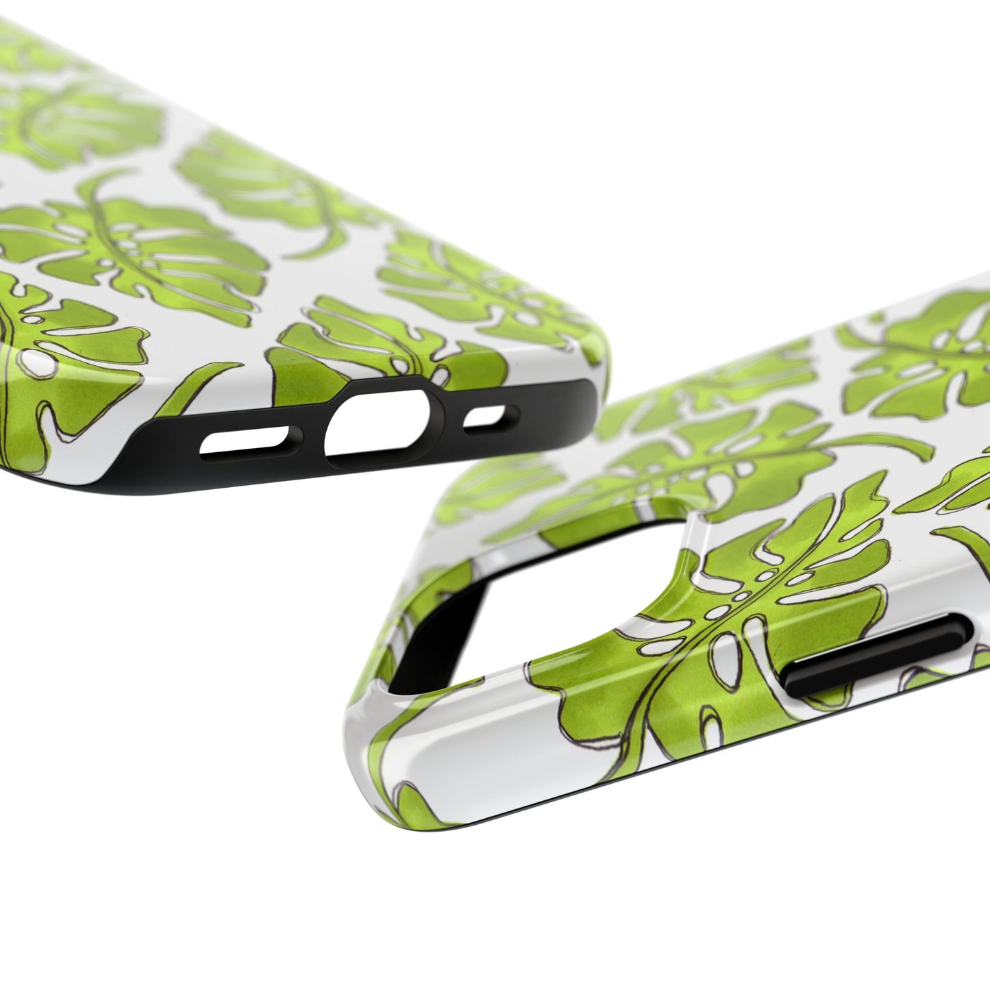 Big Leaf White Phone Case
