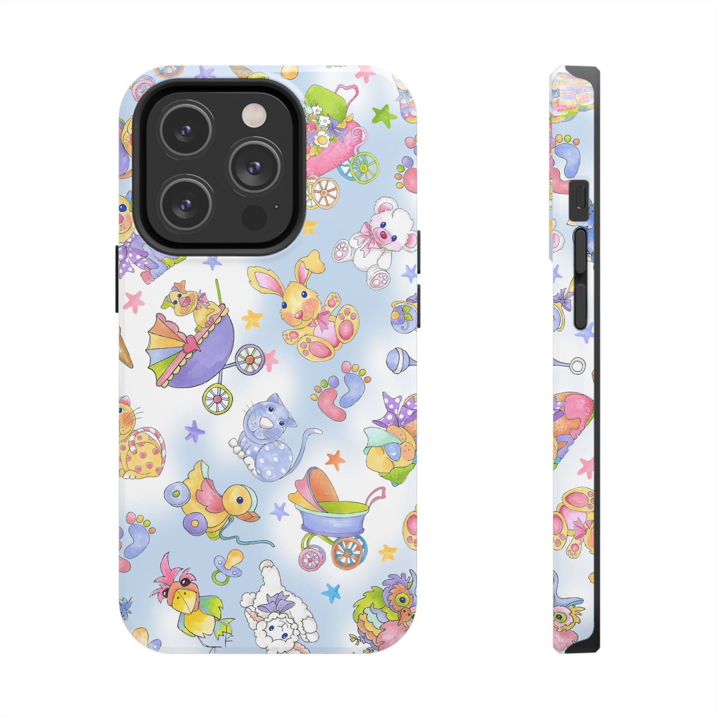 Busy Baby Blue Sky Phone Case