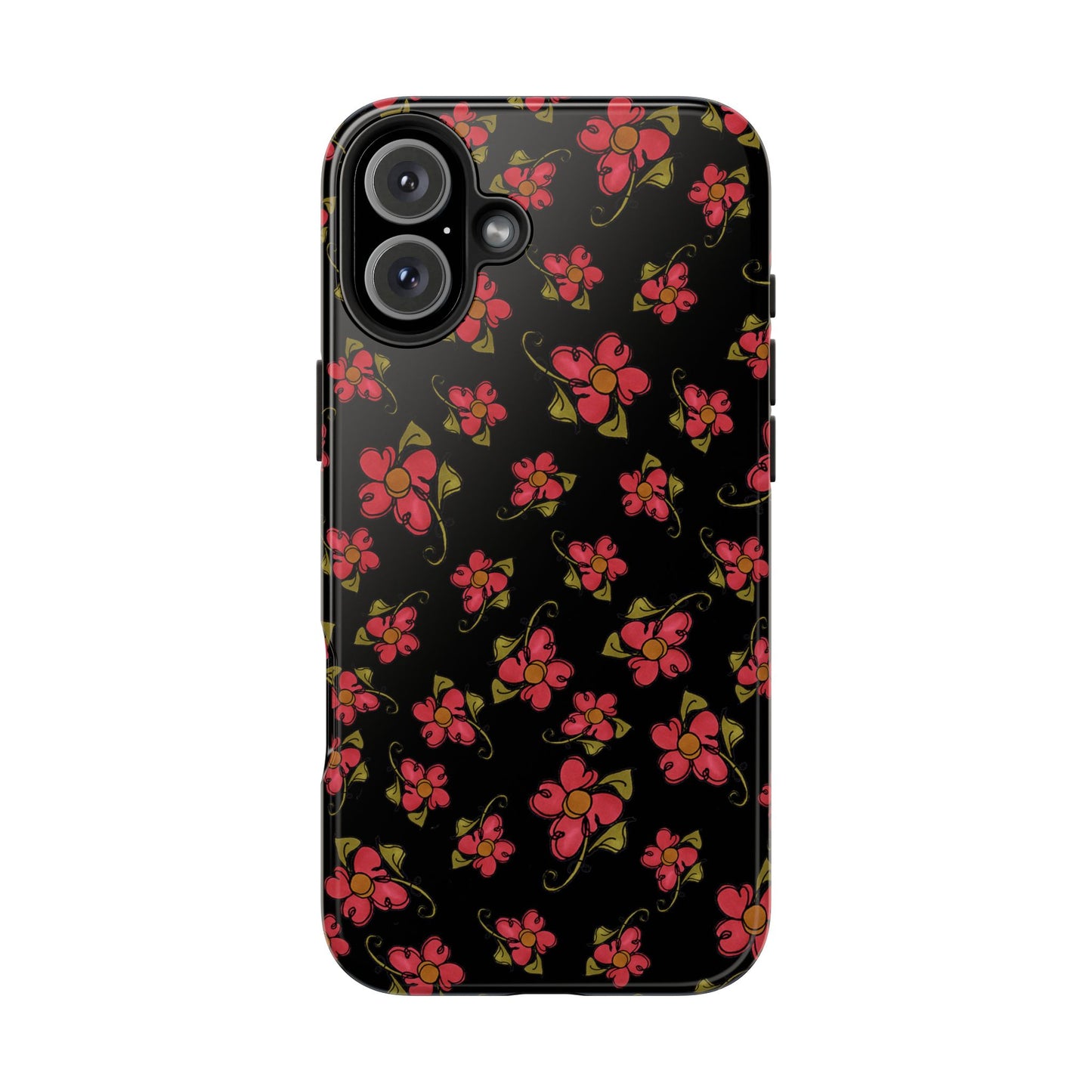 Daisy Caper Black Phone Case