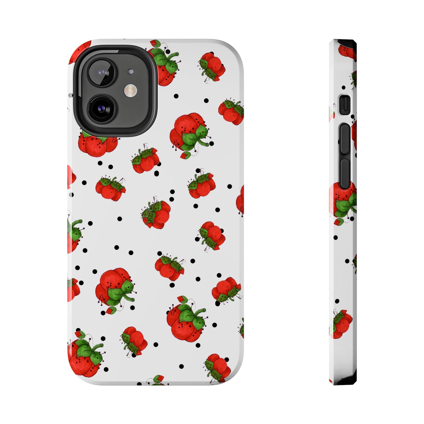 Pin Dots White Phone Case