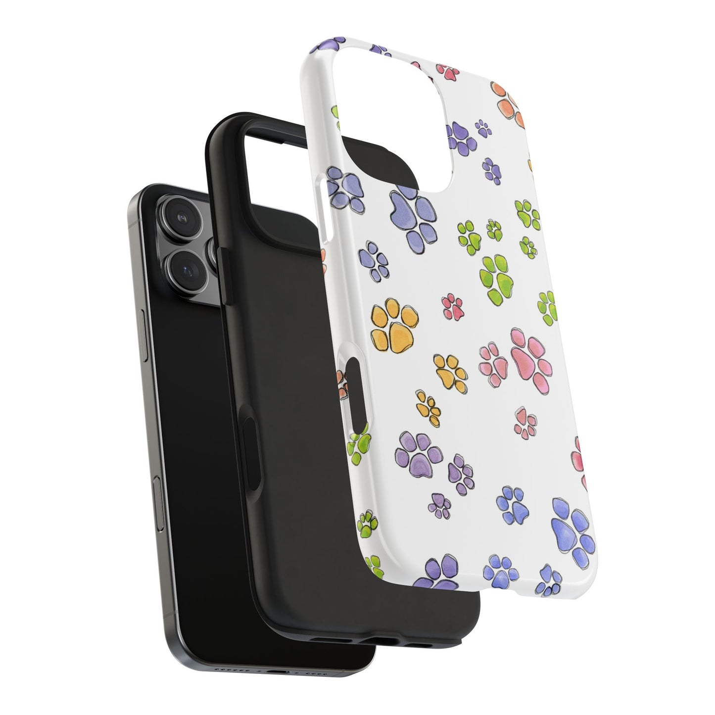 Pastel Paws Phone Case
