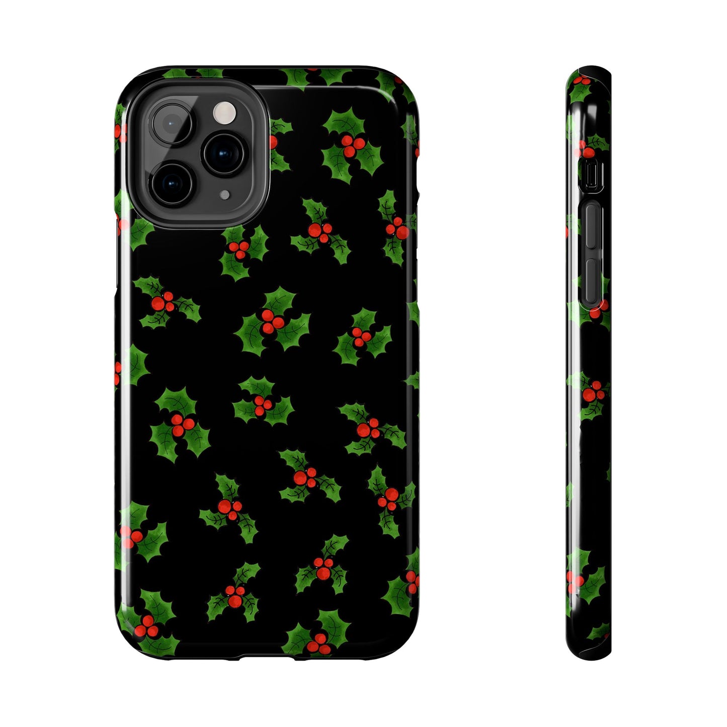 Lotsa Holly Black Phone Case