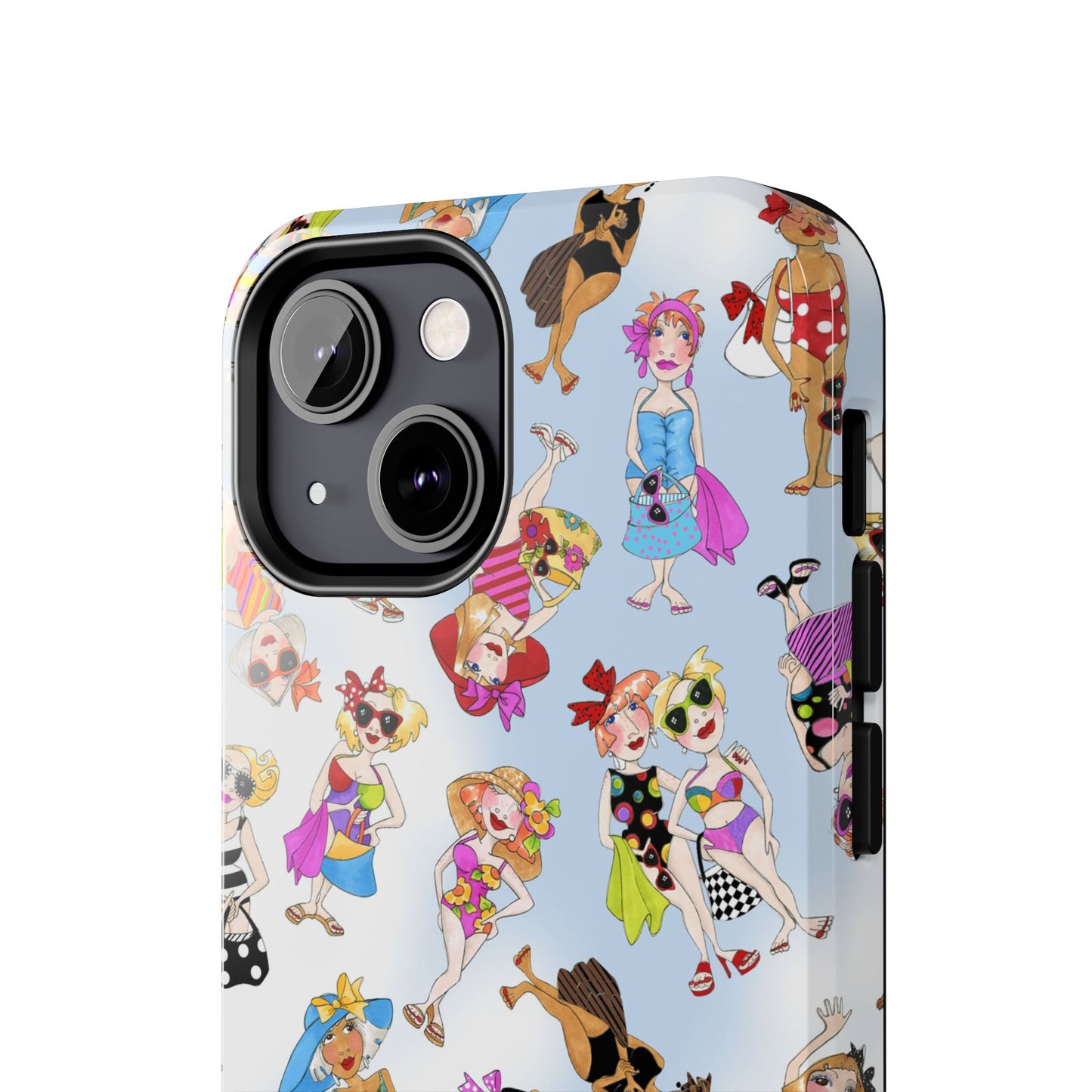 Tossed Beauties Blue Sky Phone Case