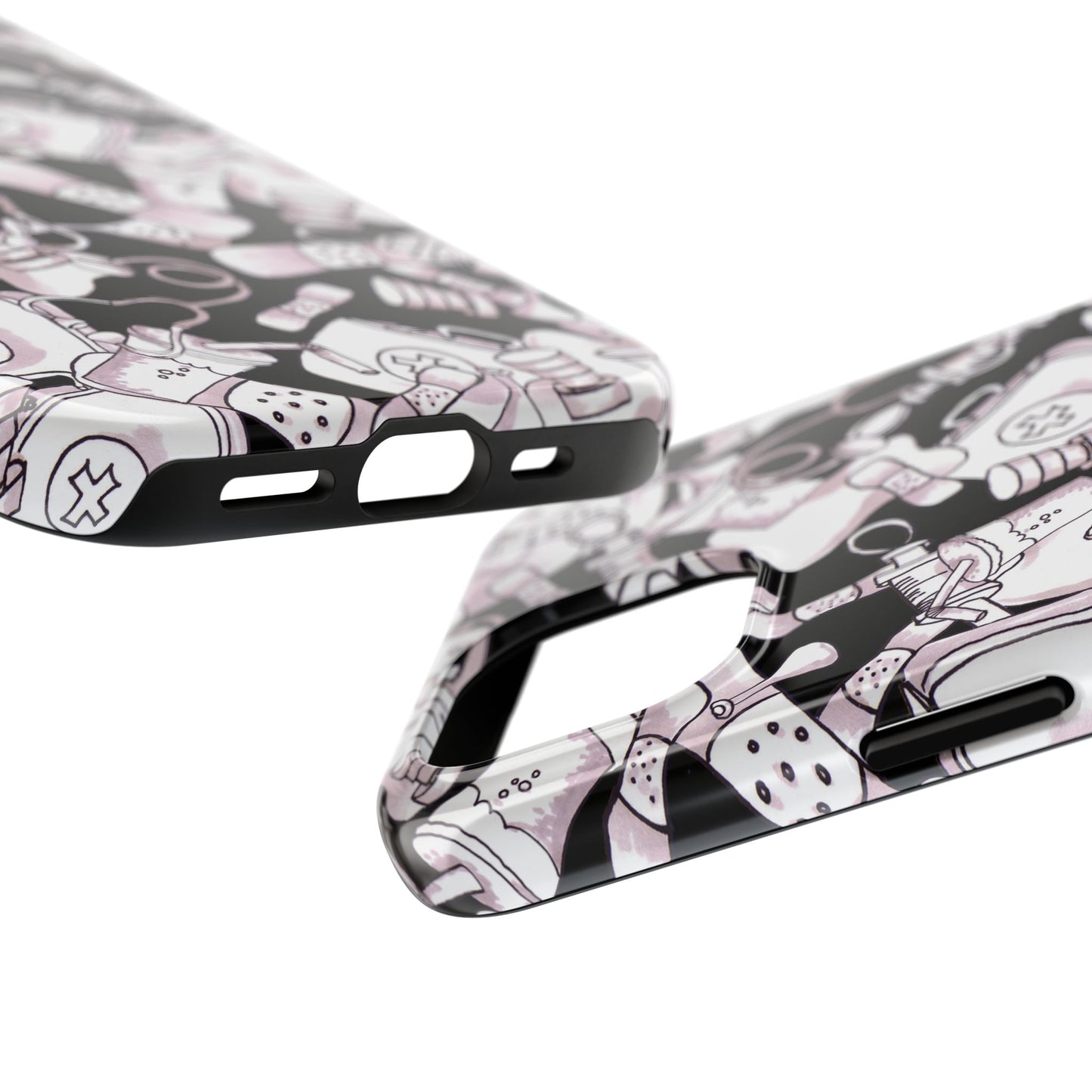 Med Stuff Black Phone Case