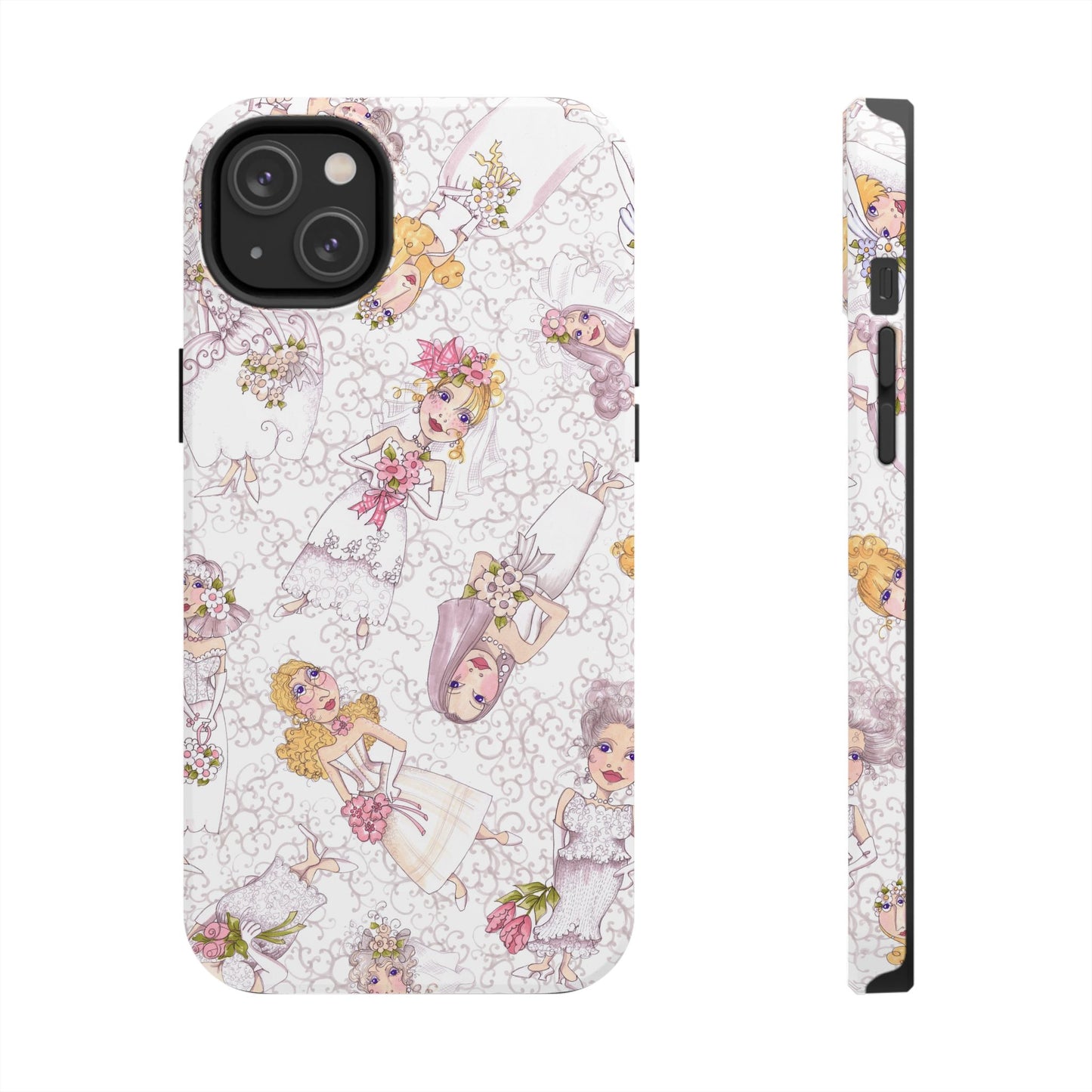 Bridal Scroll Phone Case
