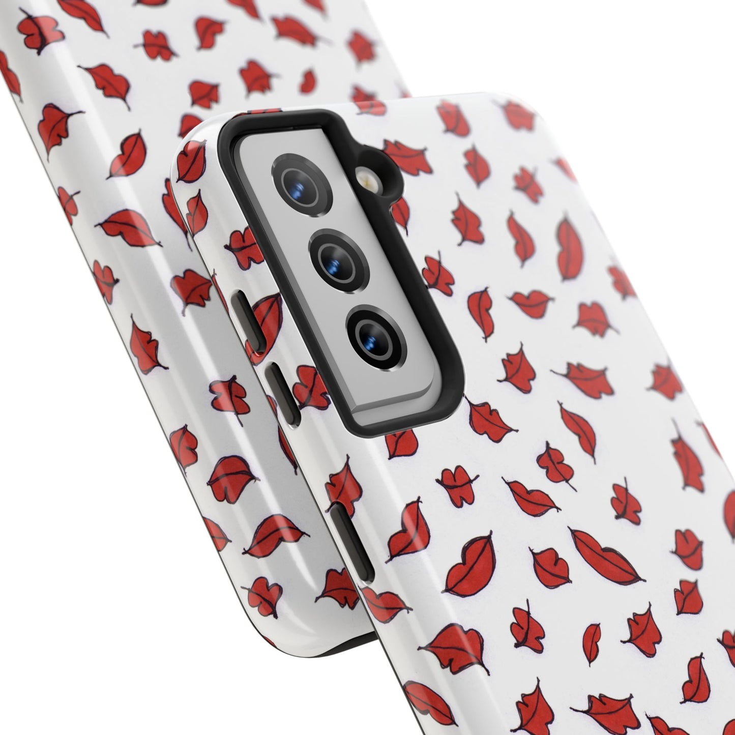 Autumn Lips White Phone Case